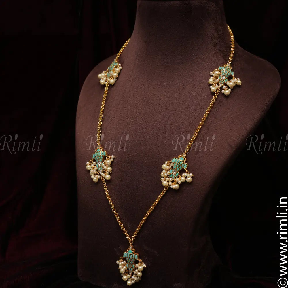 Vandana Turquoise Chain - S - Rimli Boutique