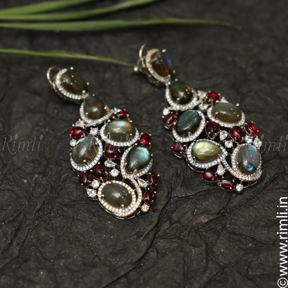 Srisha Statement Earrings - Rimli Boutique