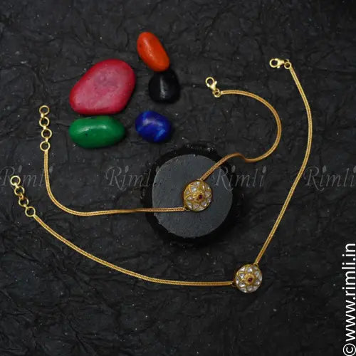 Ira Silver Anklets - Rimli Boutique