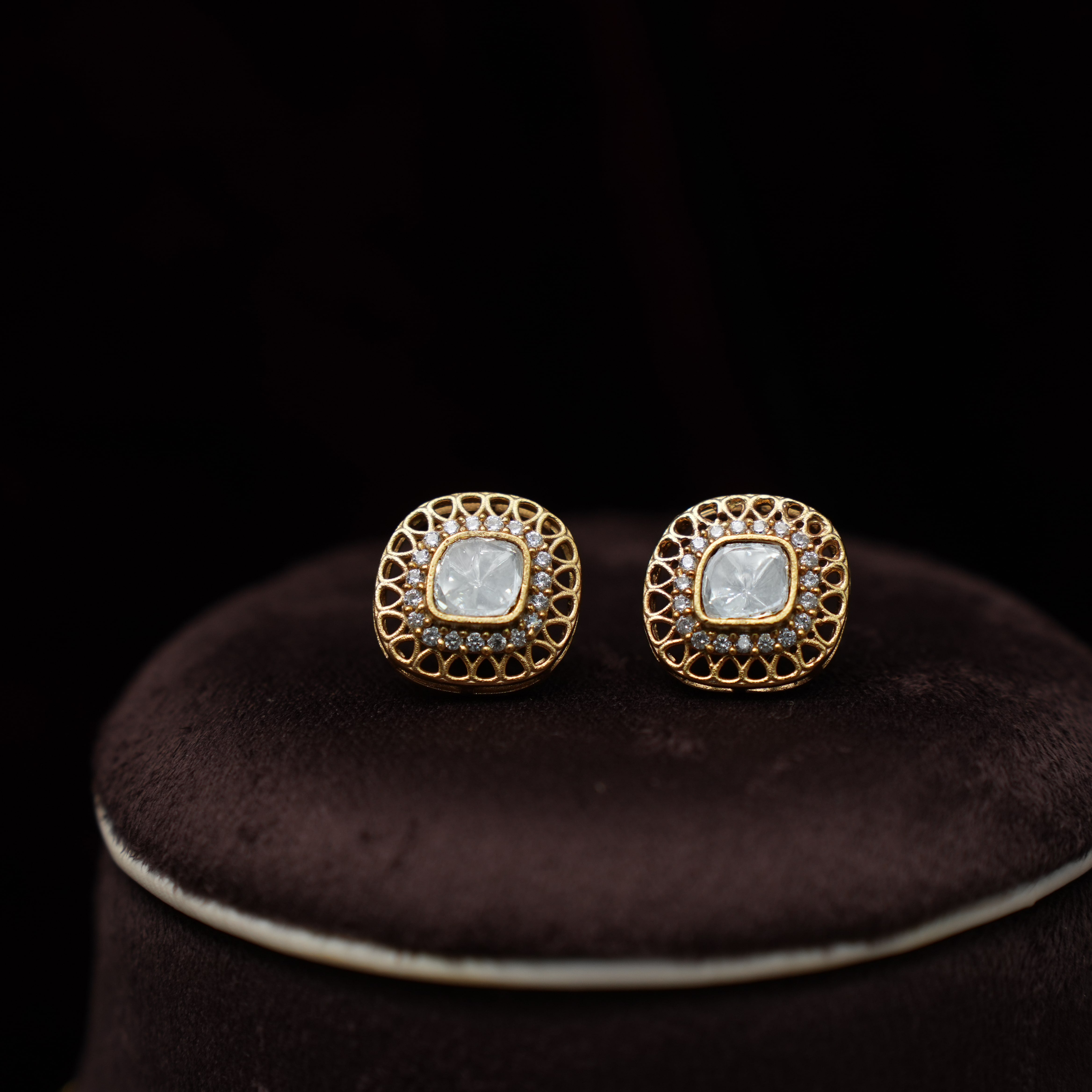 Tara Layered Polki Chain- Chand