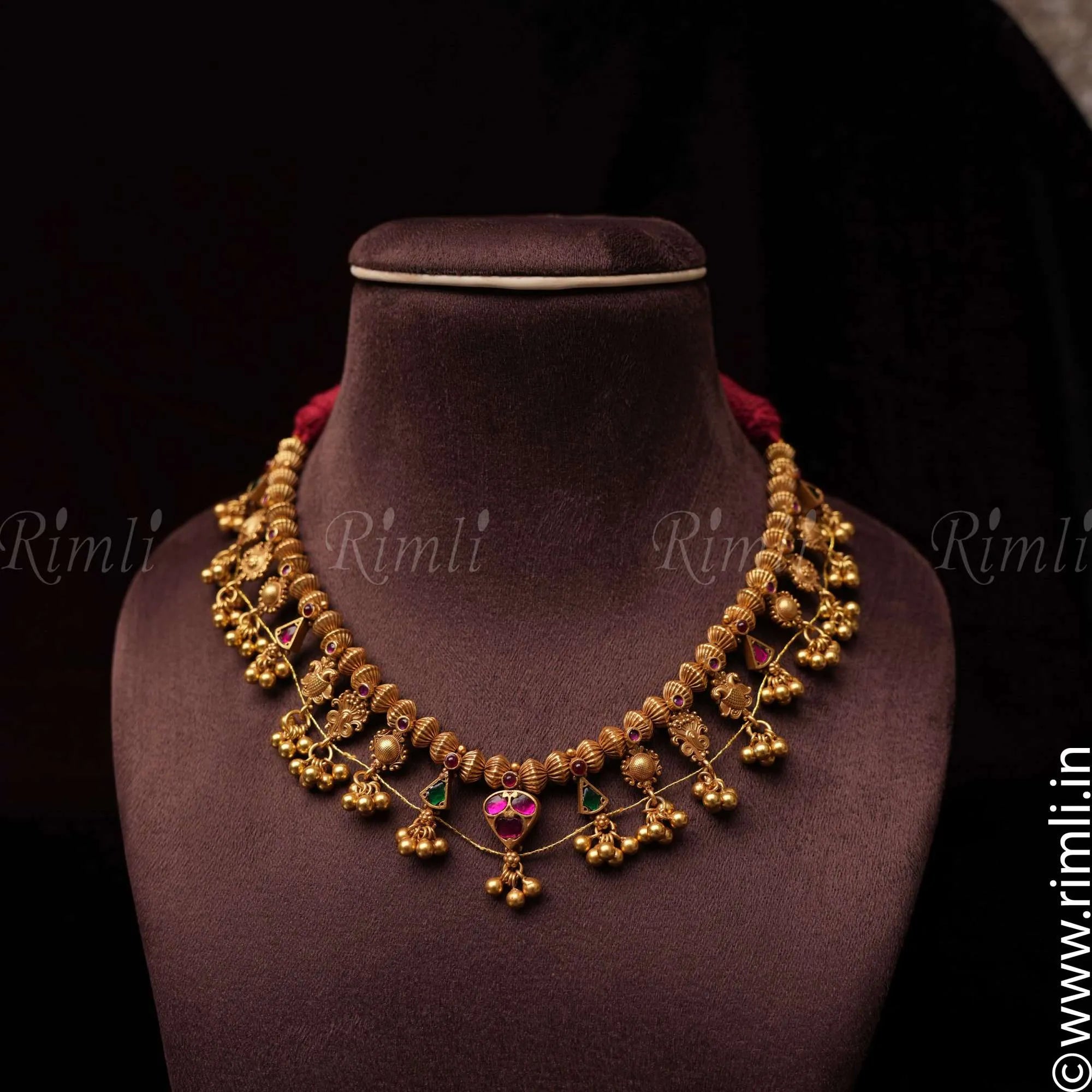 Niesha Silver Necklace - Rimli Boutique