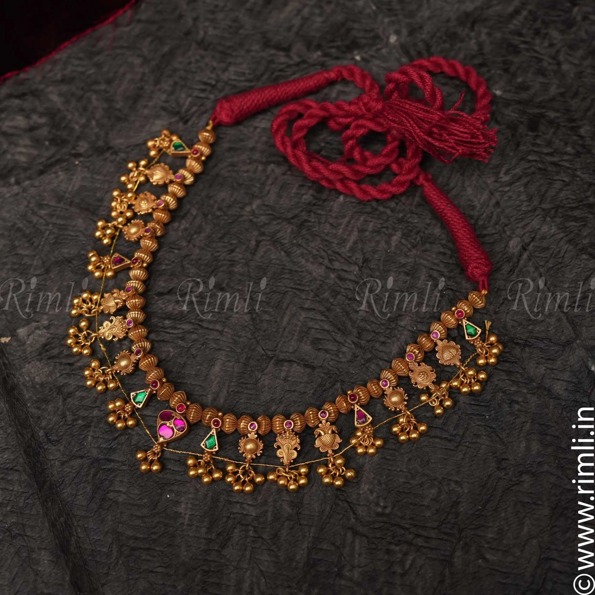 Niesha Silver Necklace - Rimli Boutique