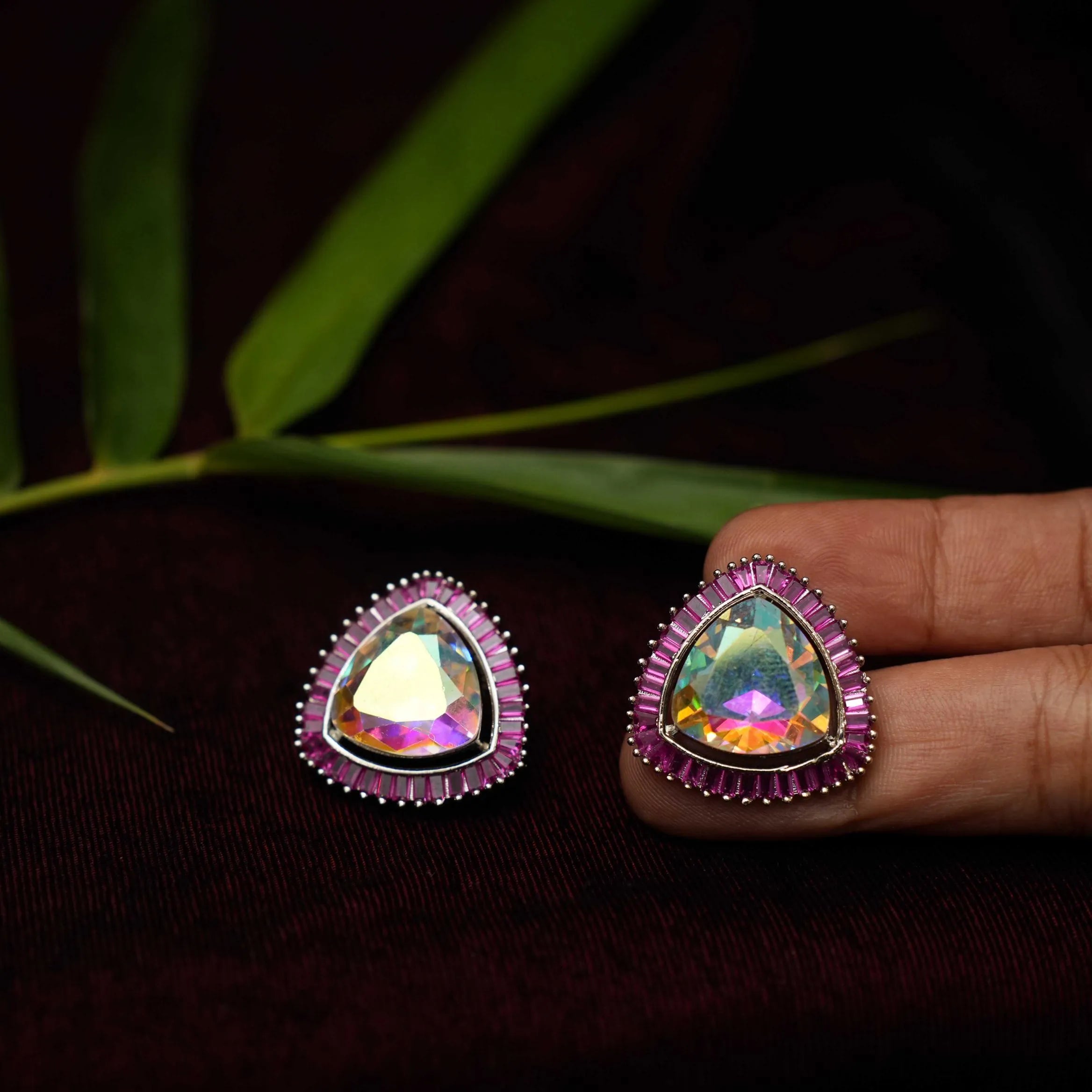 Hisha Zircon Ear Stud