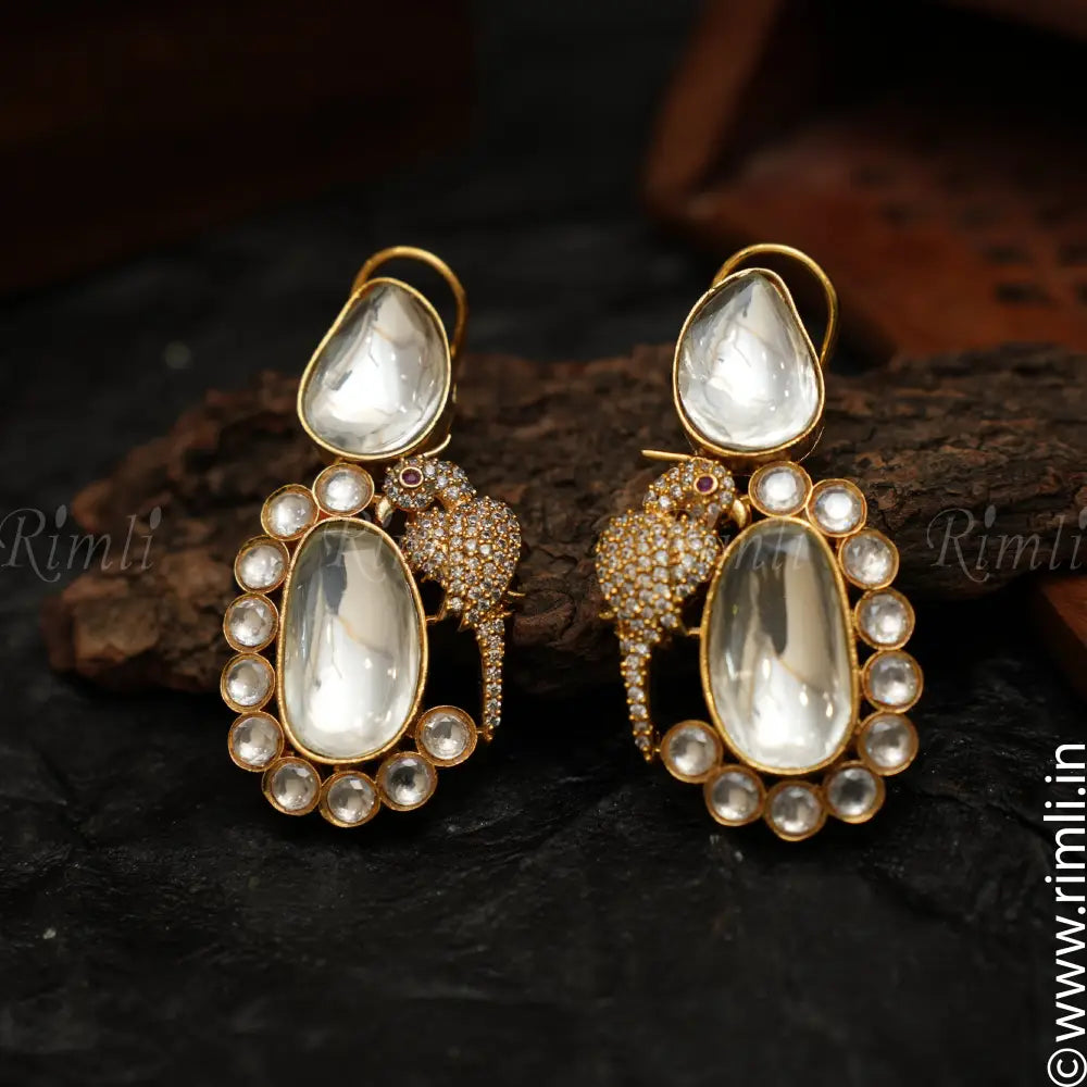 Havya Polki Earring - Rimli Boutique