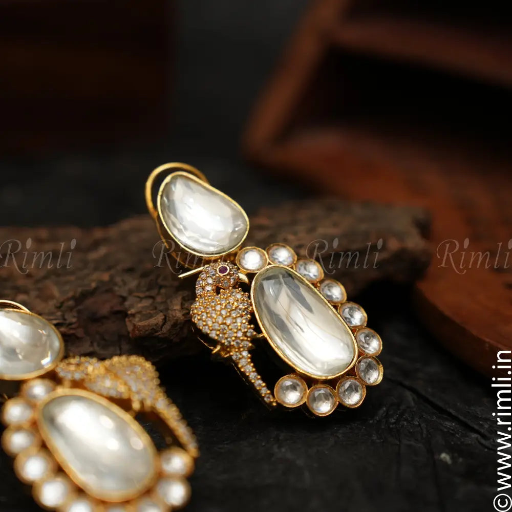 Havya Polki Earring - Rimli Boutique