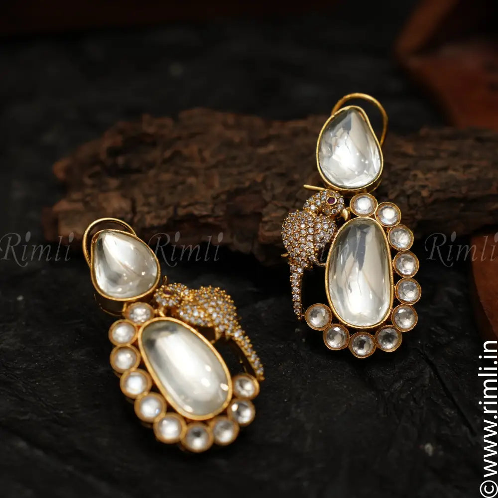 Havya Polki Earring - Rimli Boutique