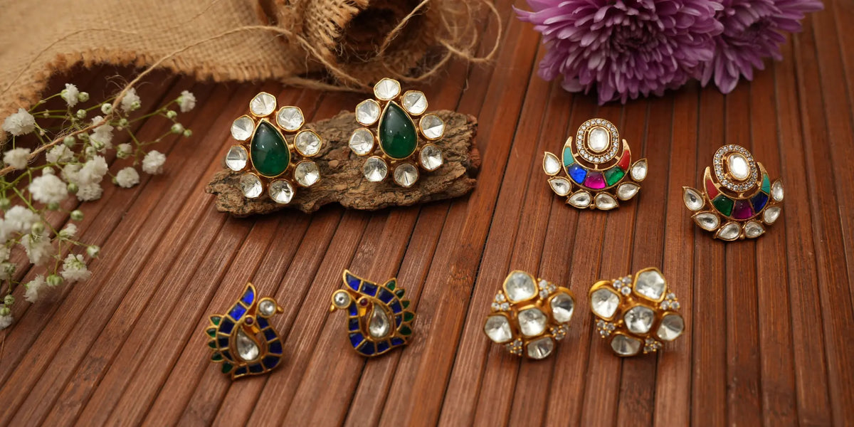 Antique Stud Earrings