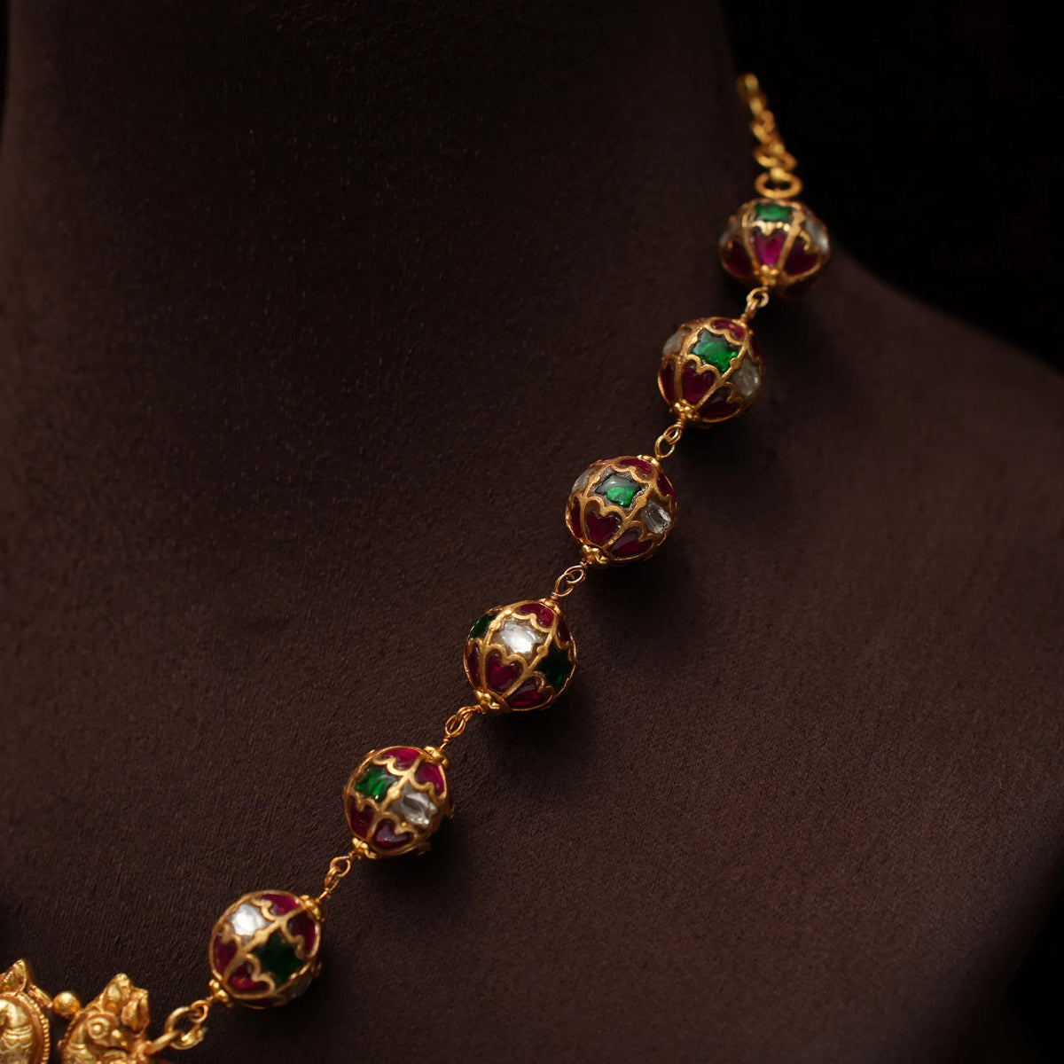 Aadhirai Silver Necklace