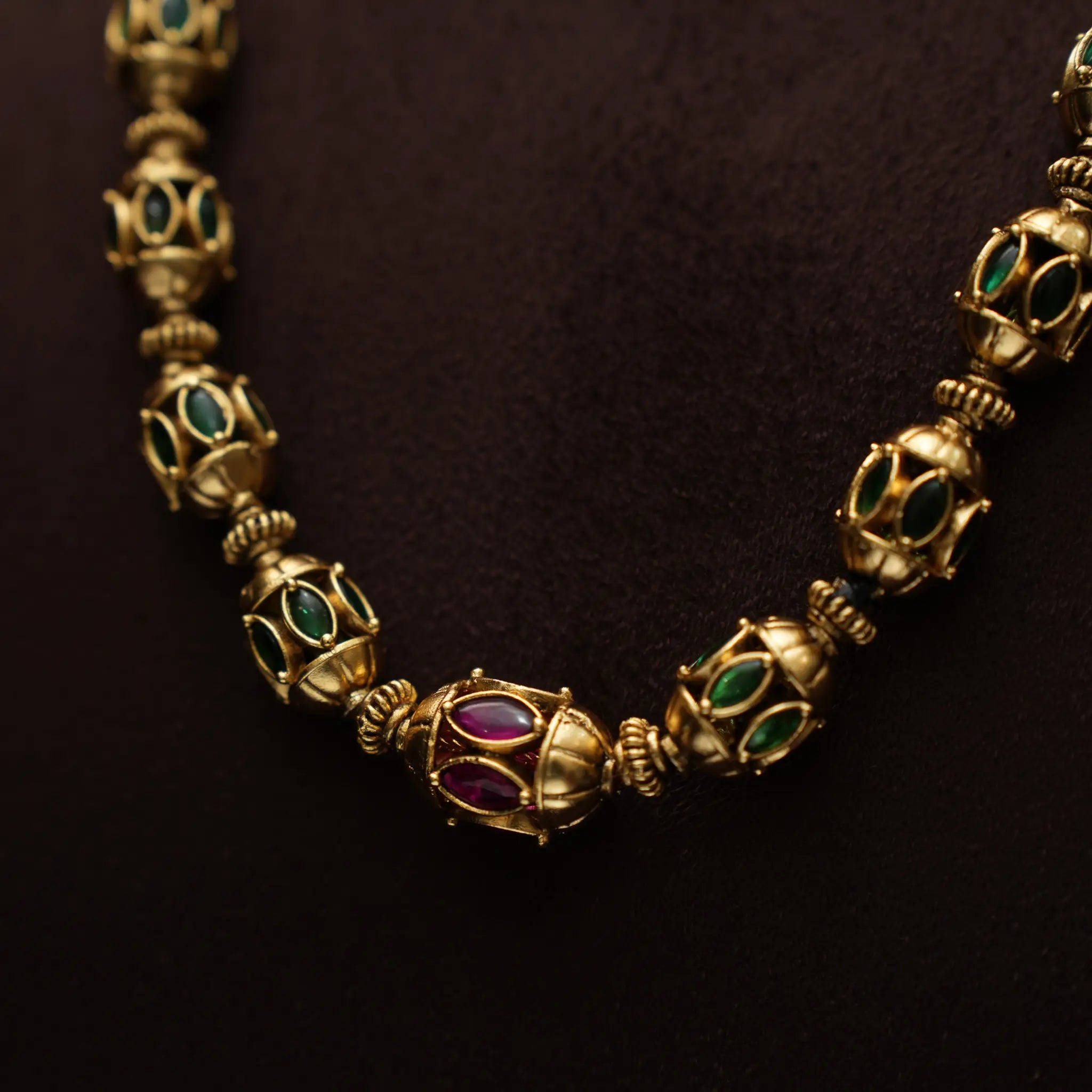 Aadhya Antique Necklace - Neesa