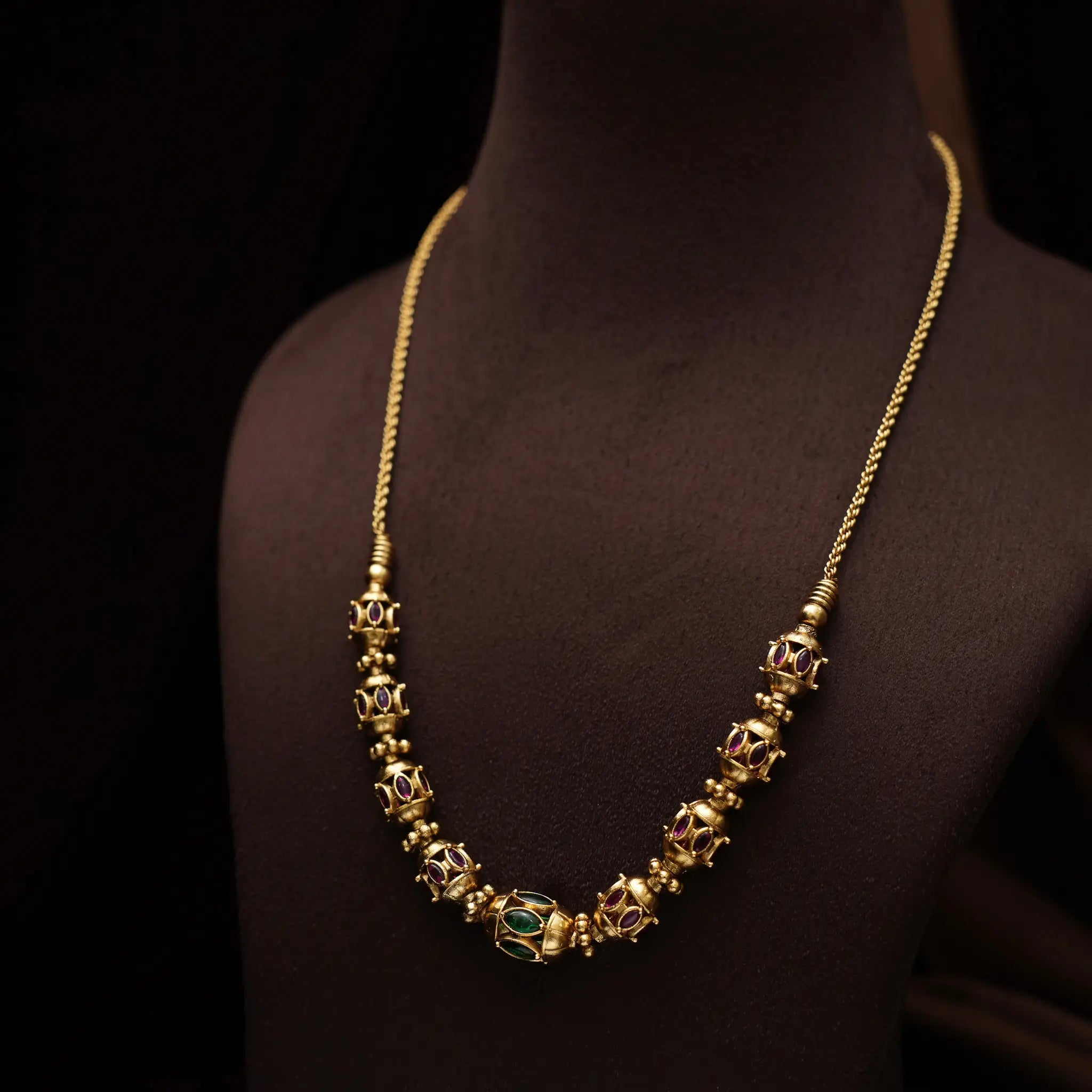 Aadhya Antique Necklace - Nurvi
