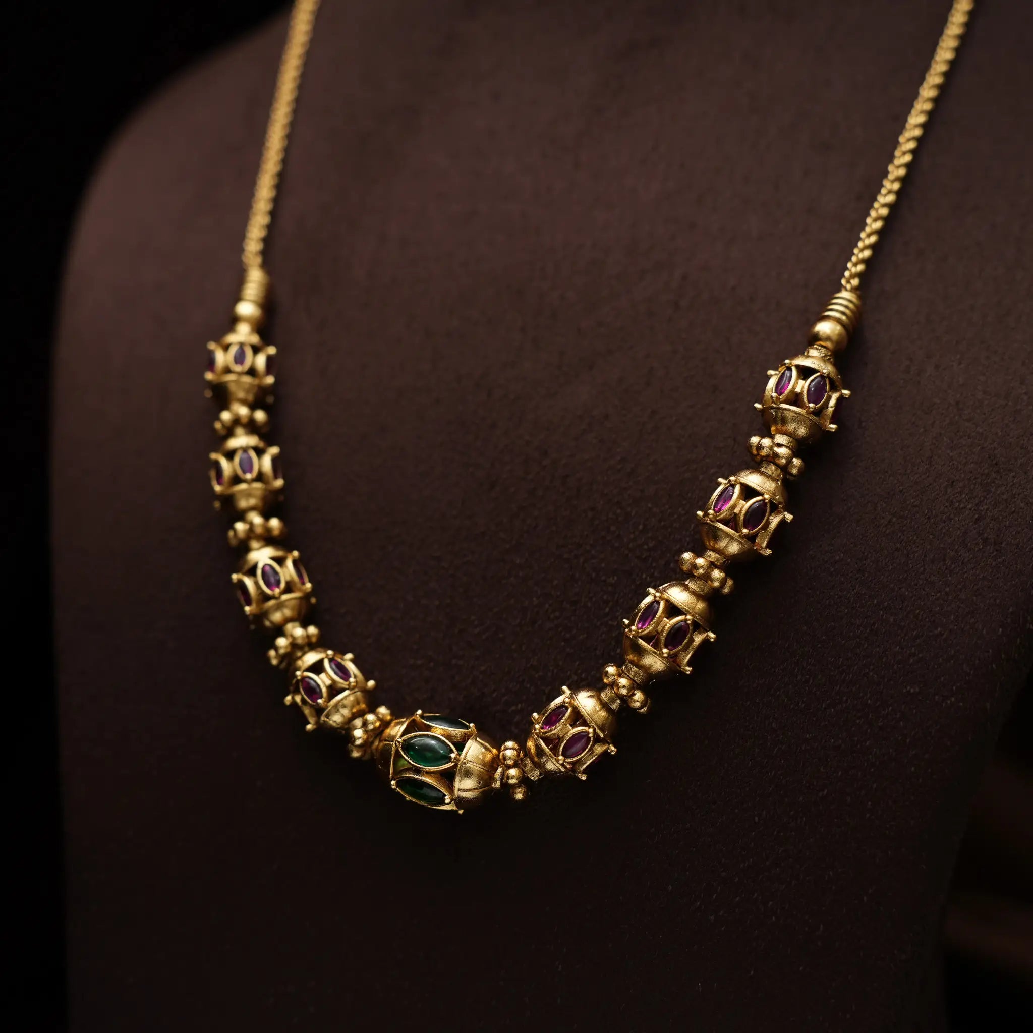 Aadhya Antique Necklace - Nurvi