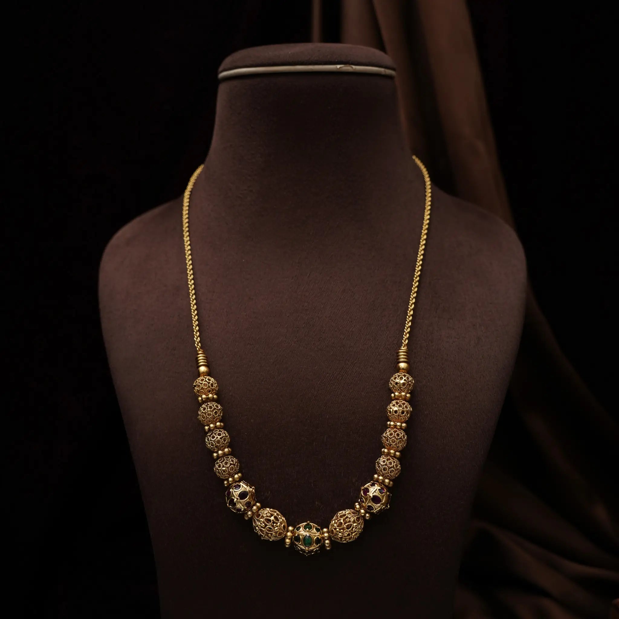 Aadhya Antique Necklace - Nyra