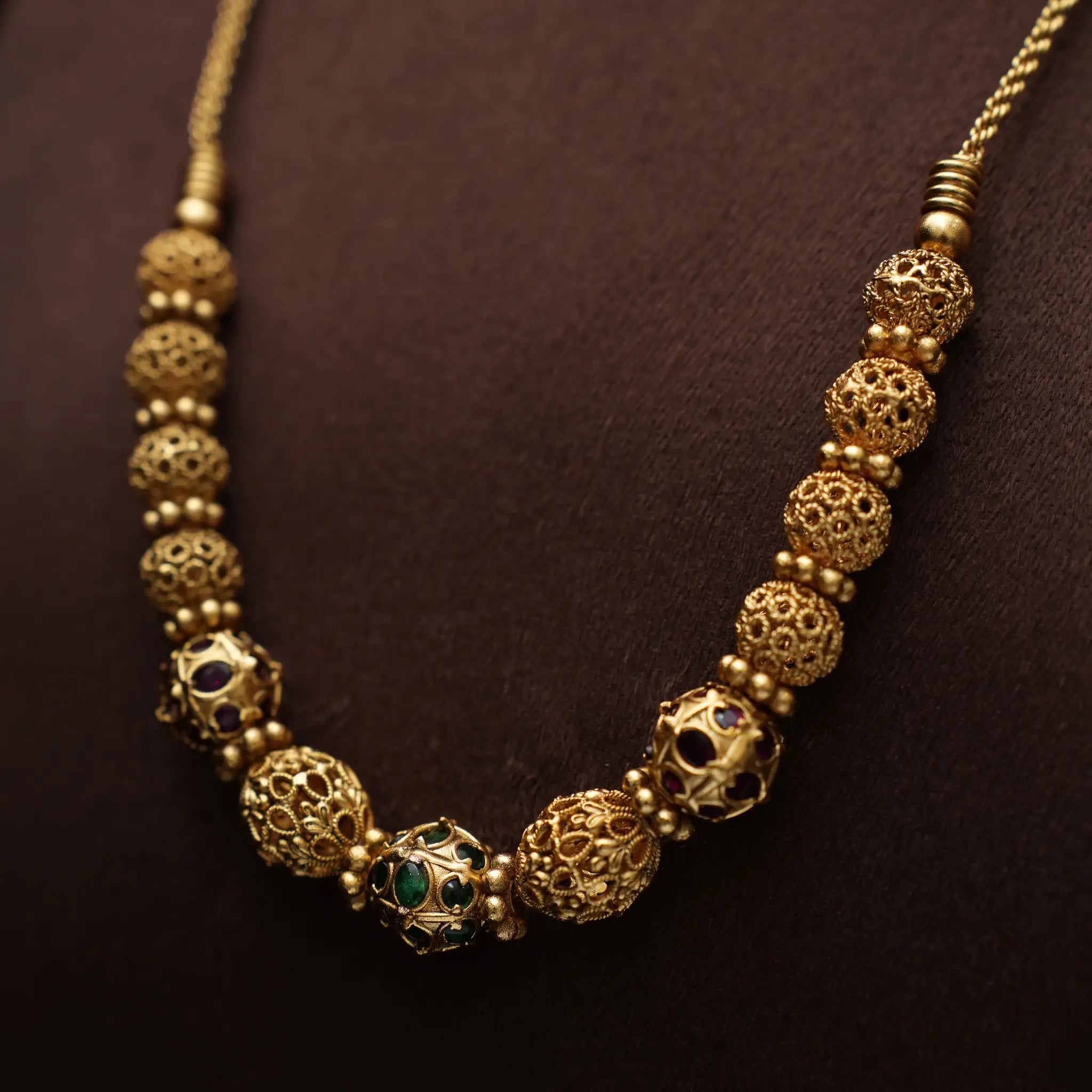 Aadhya Antique Necklace - Nyra