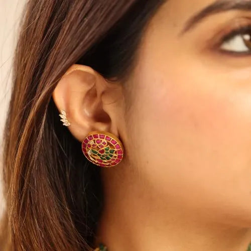 Aadrika Polki Ear stud