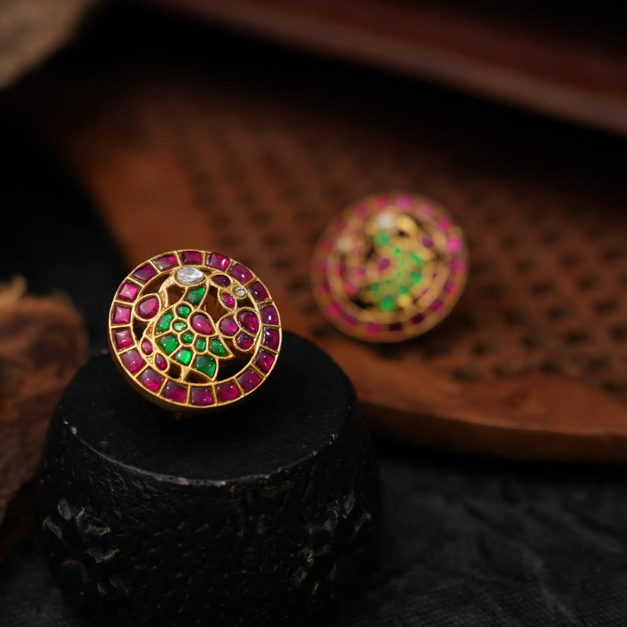 Aadrika Polki Ear stud