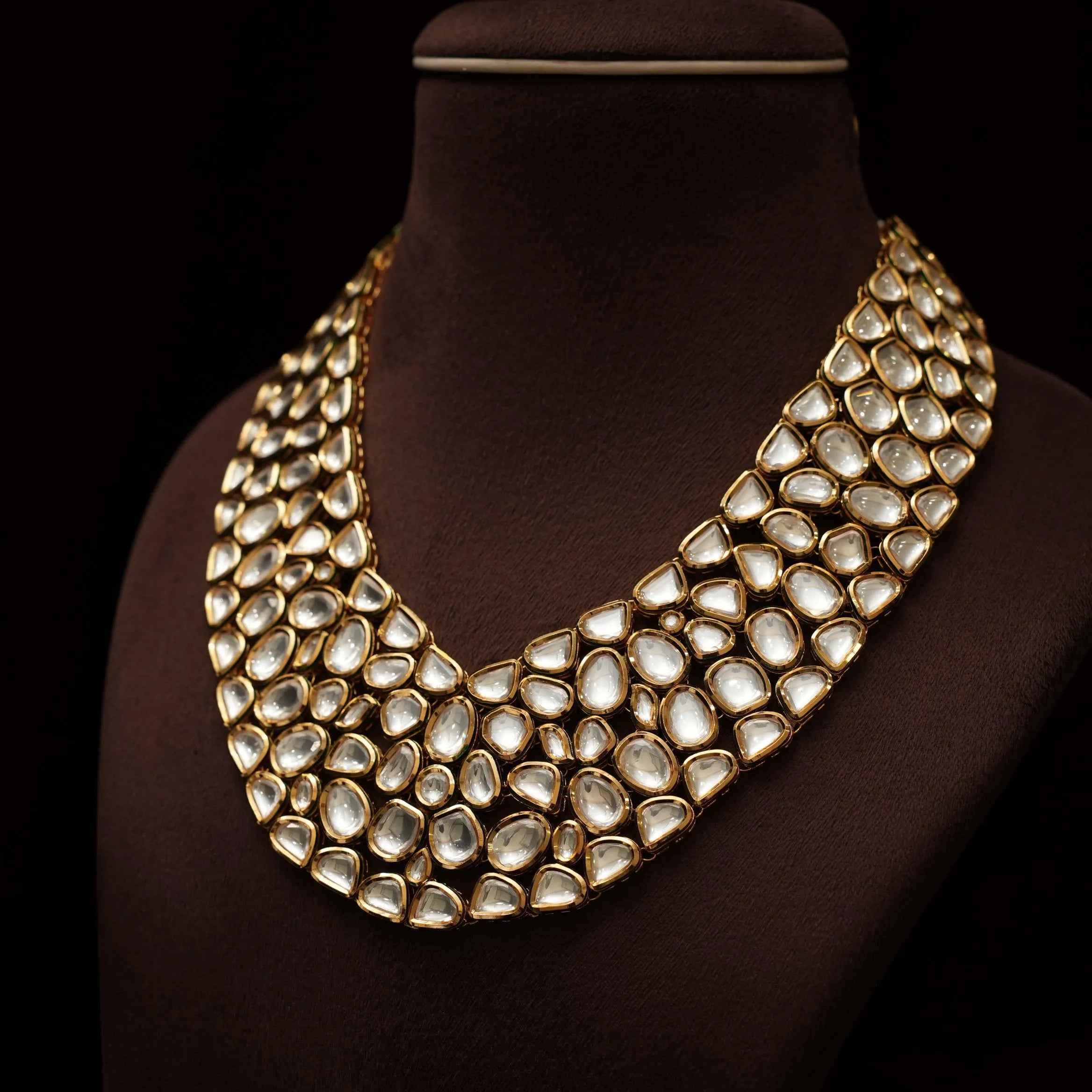 Aahana Kundan Necklace - Rimli Boutique