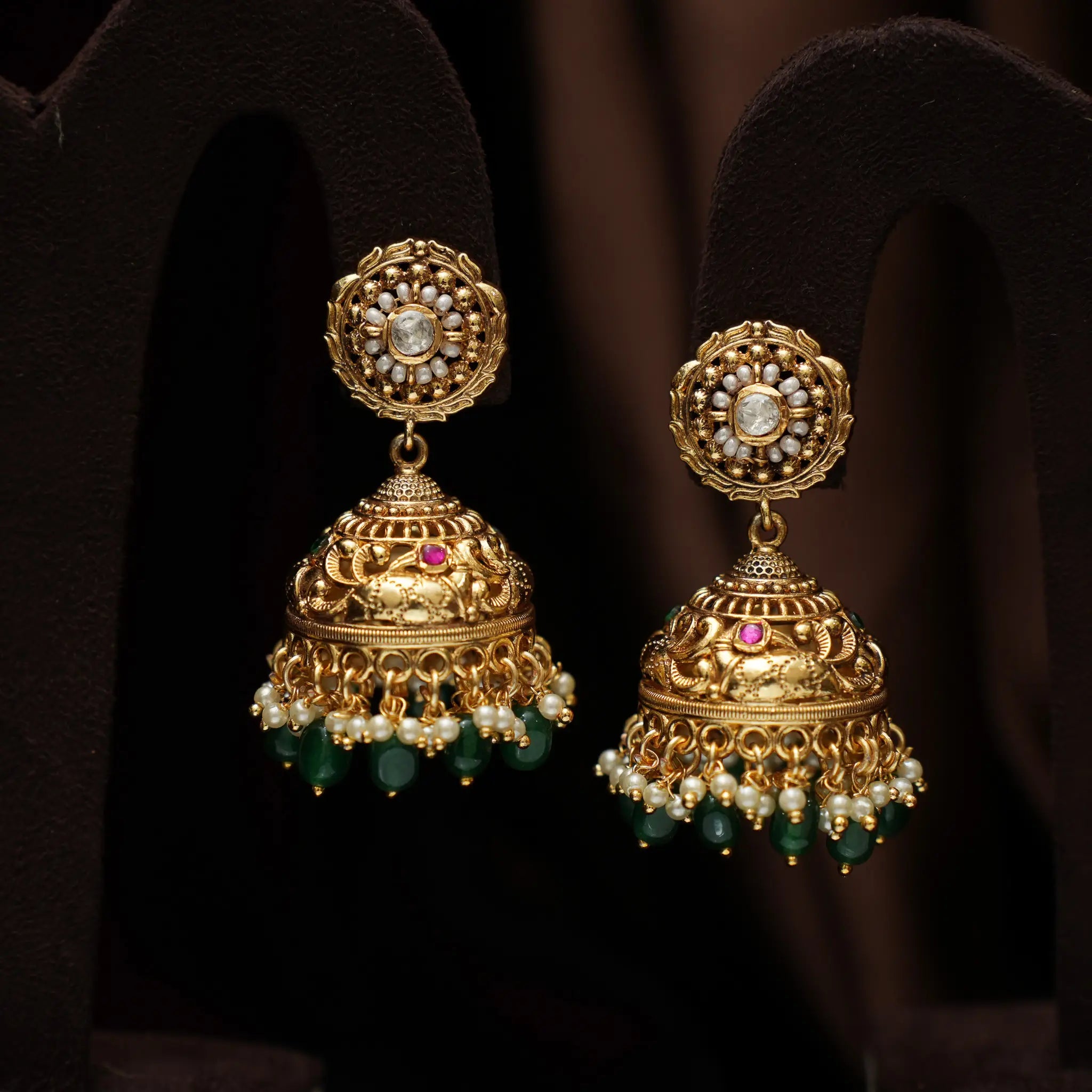 Aapti Beaded Choker - Green