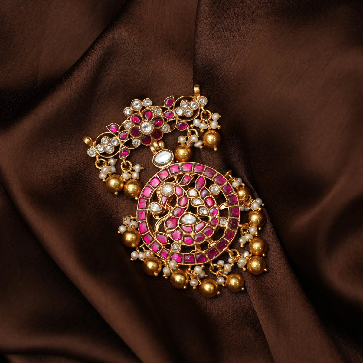 Aarushri Silver Pendant