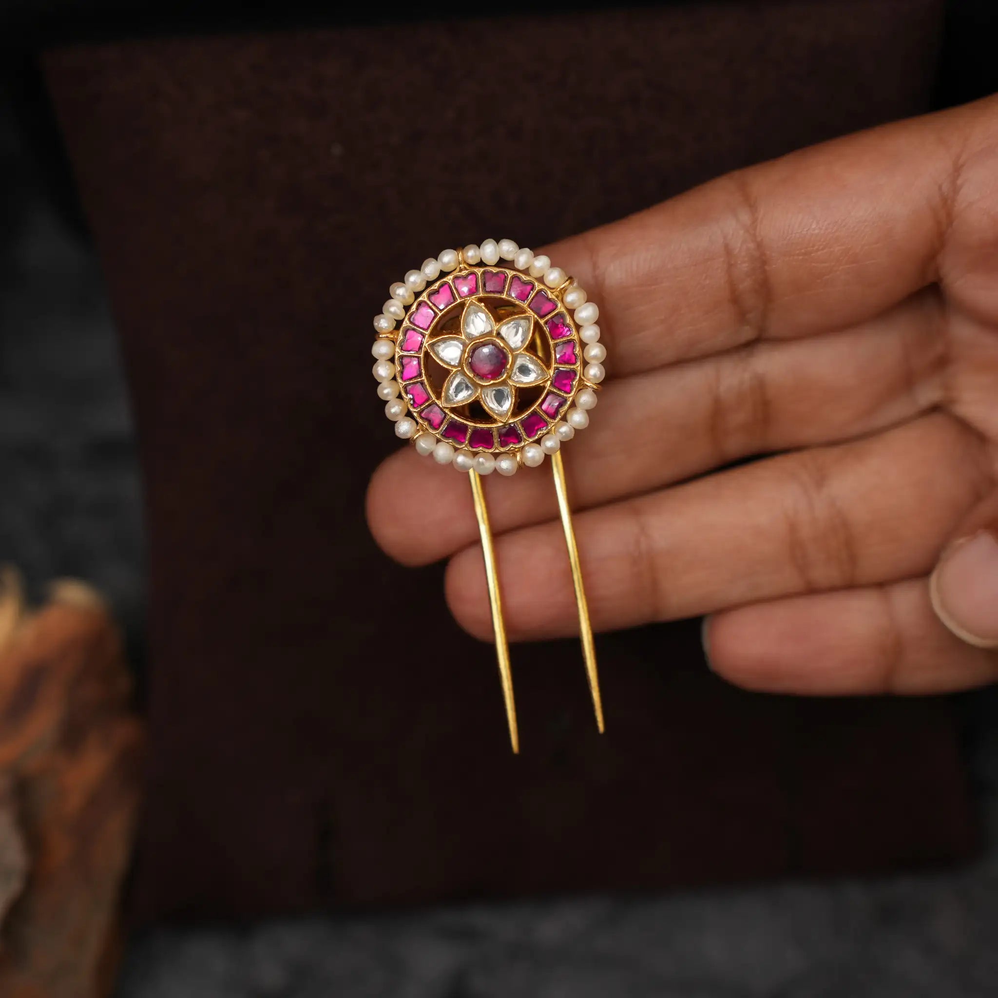 Aashi Silver Hair Pin