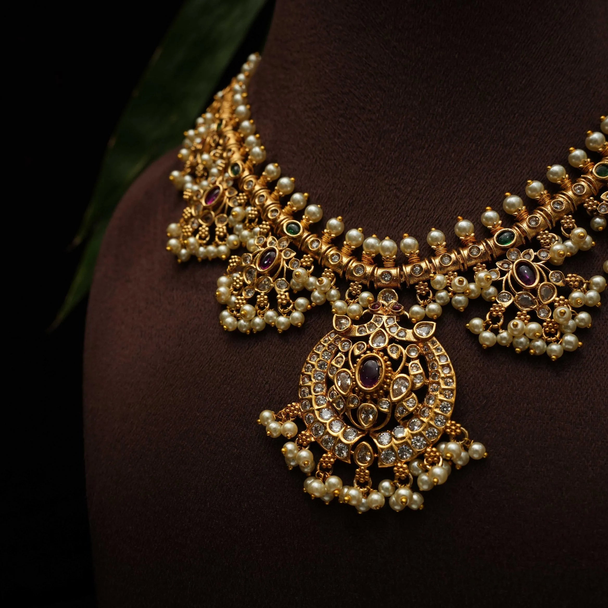 Aathyana Guttapusalu Necklace