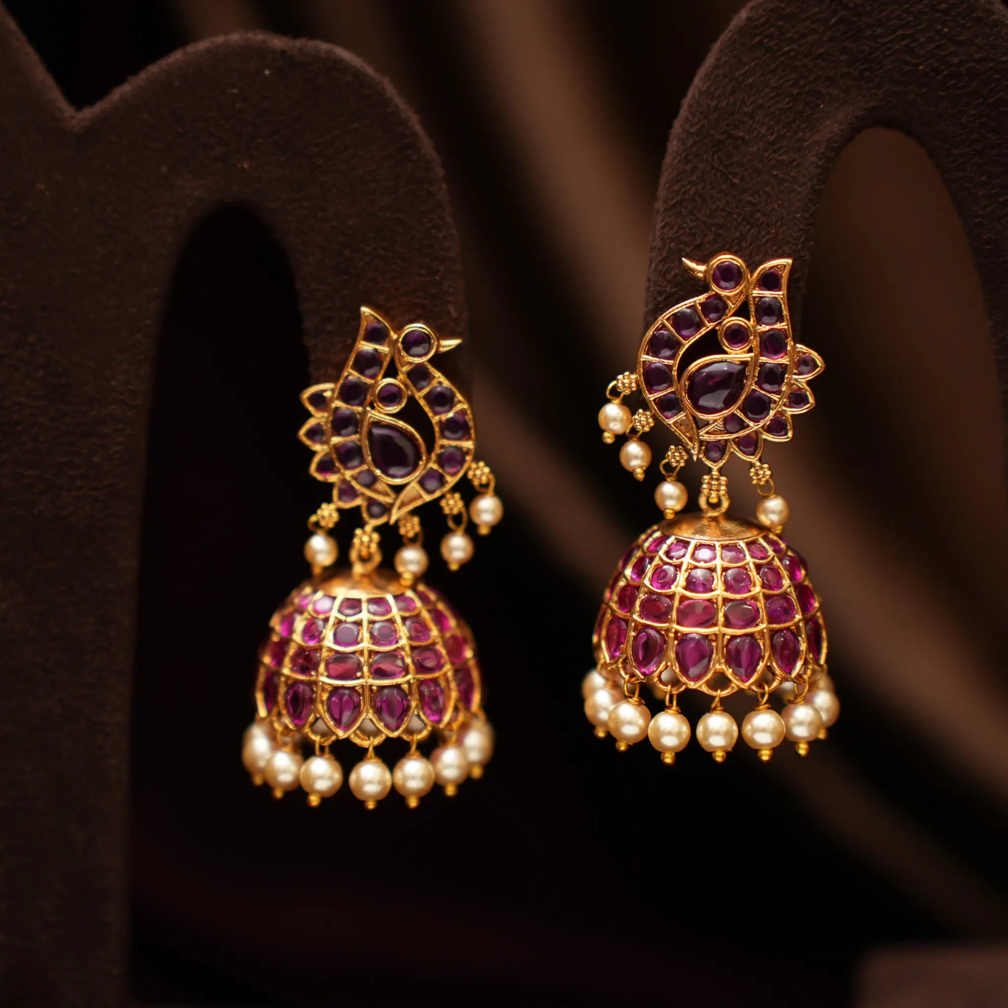 Aavya Antique Jhumka Earrings