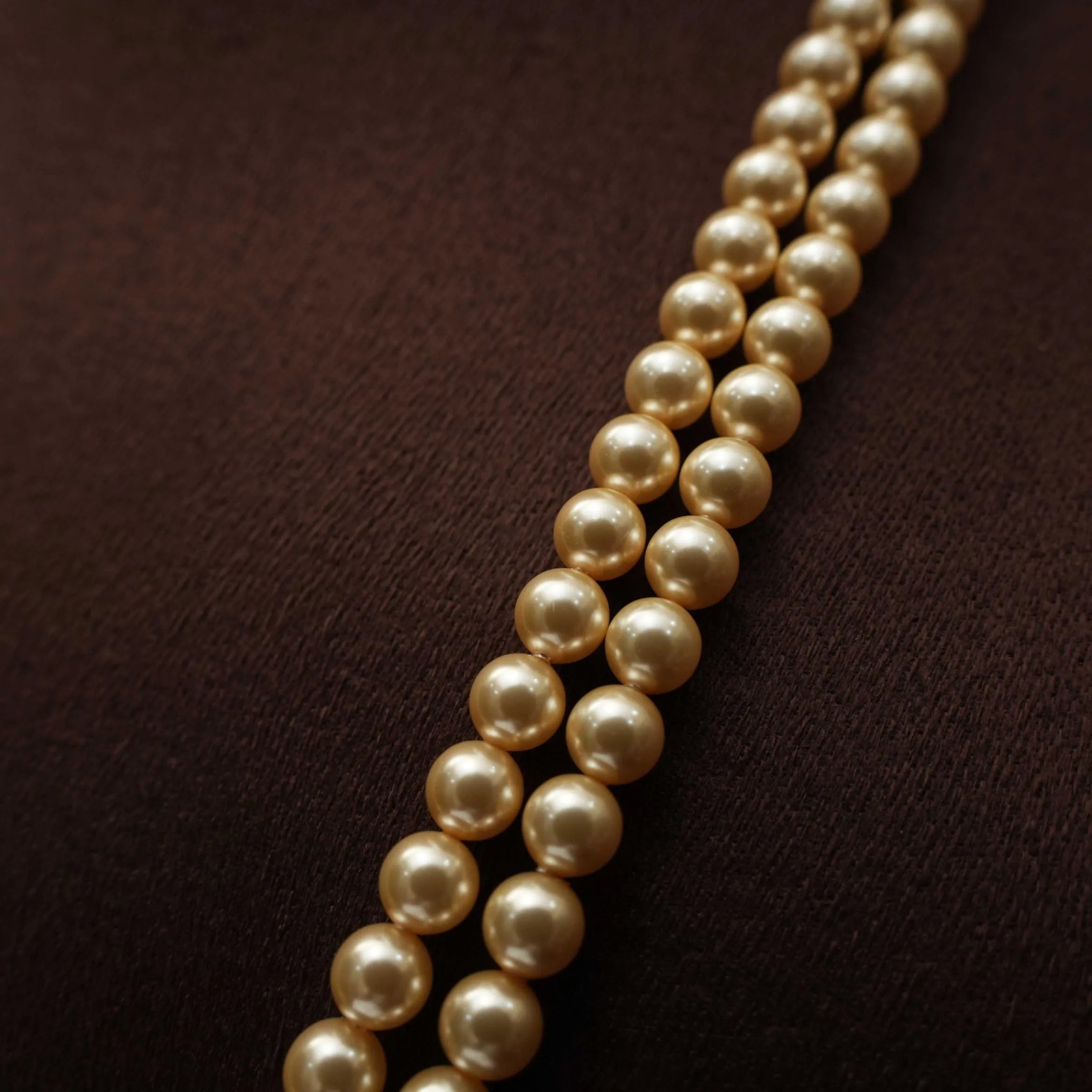 Abirami Pearl Necklace - Green