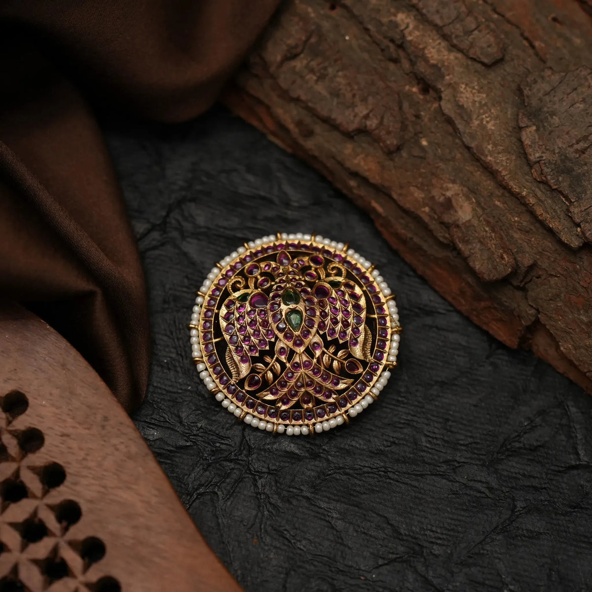 Ackchaya Antique Hair Pin / Rakkodi
