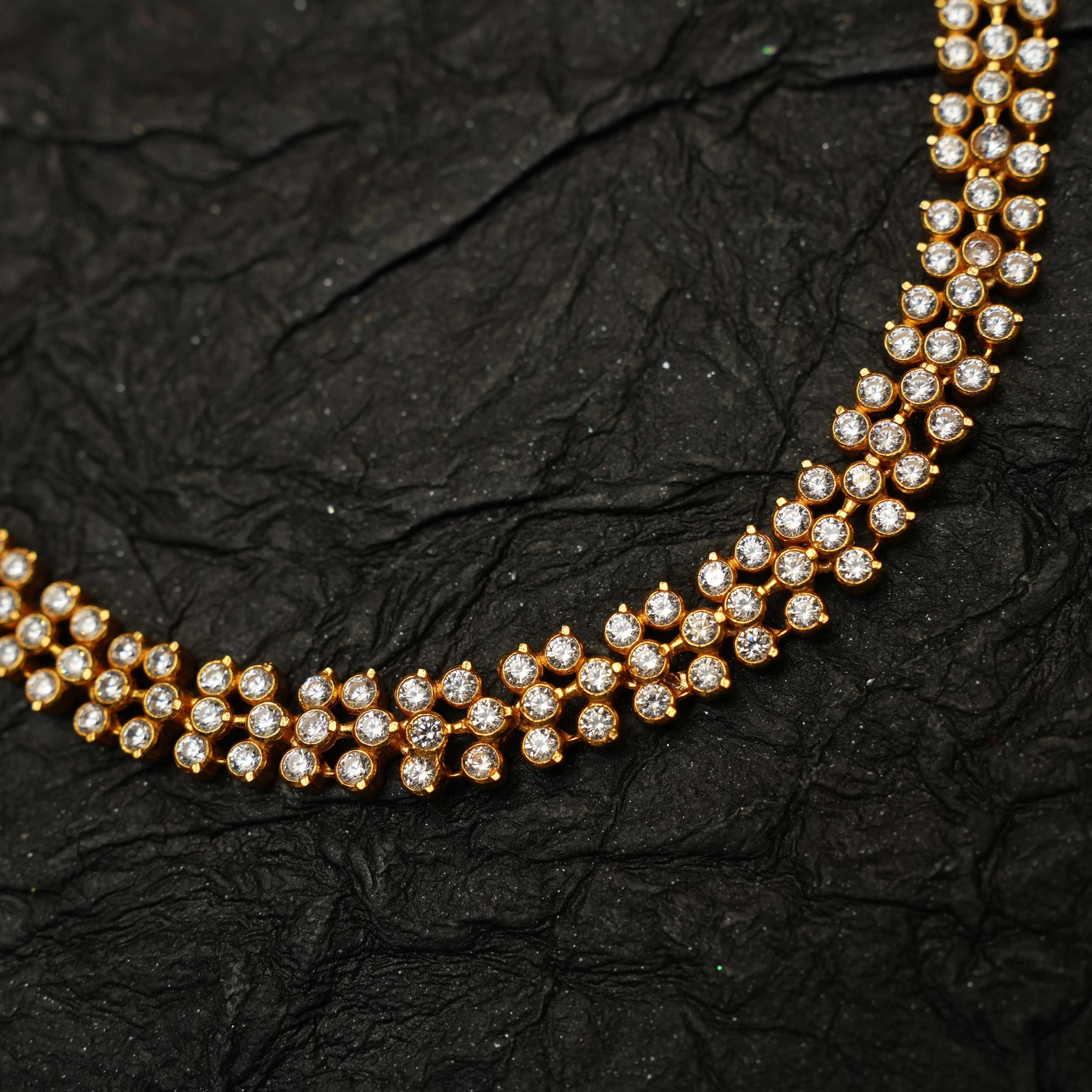 Adarsha Silver Necklace