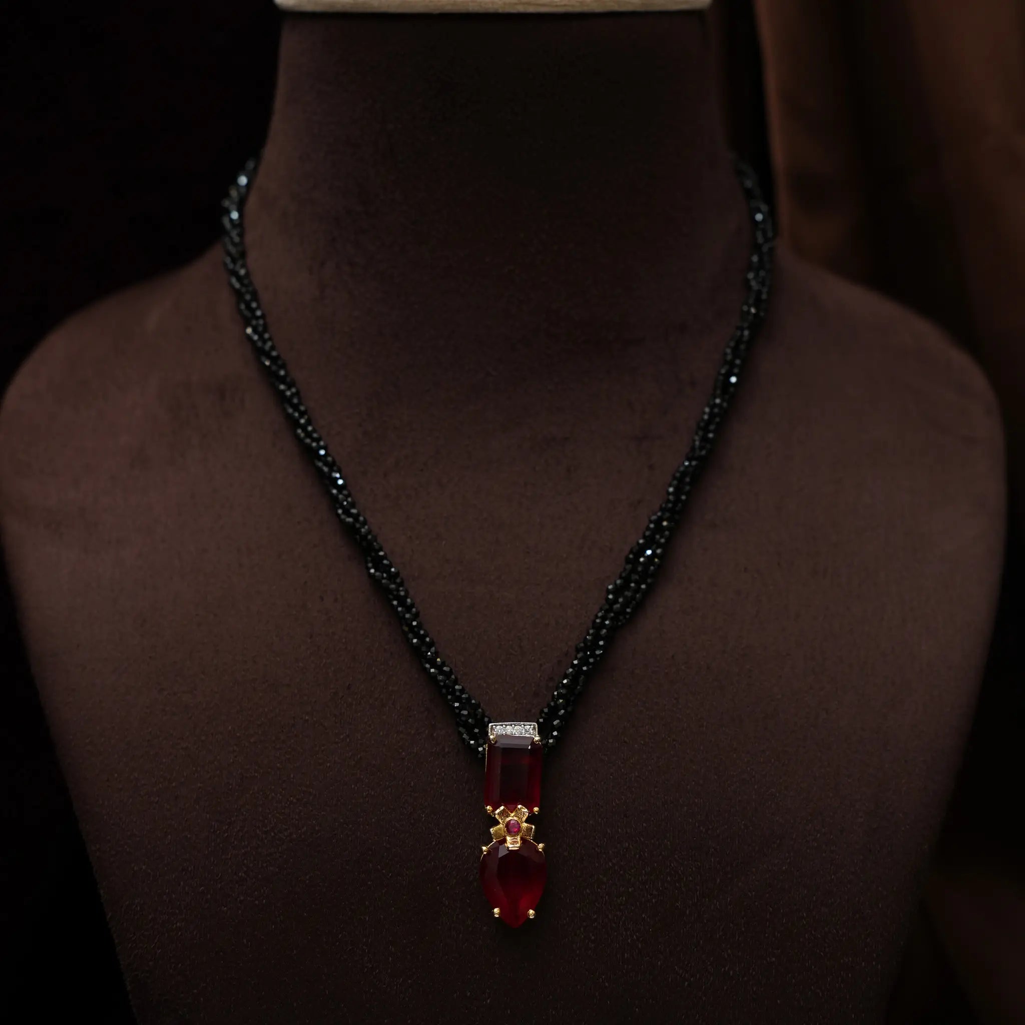 Adhisha Beaded Necklace