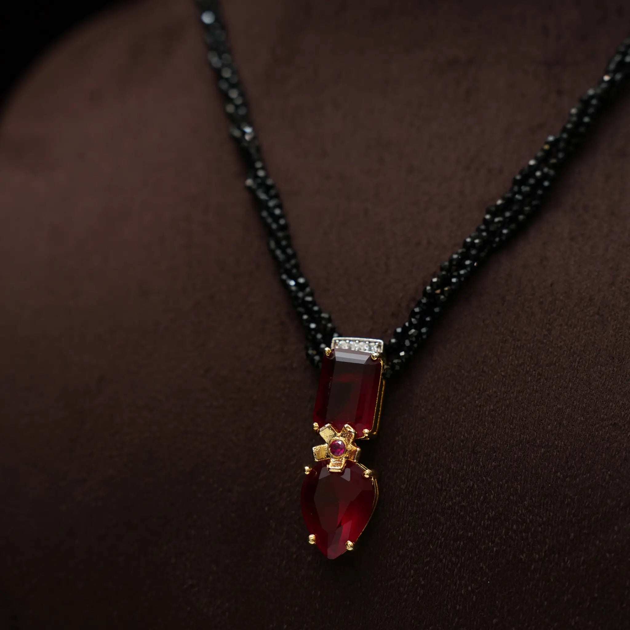 Adhisha Beaded Necklace