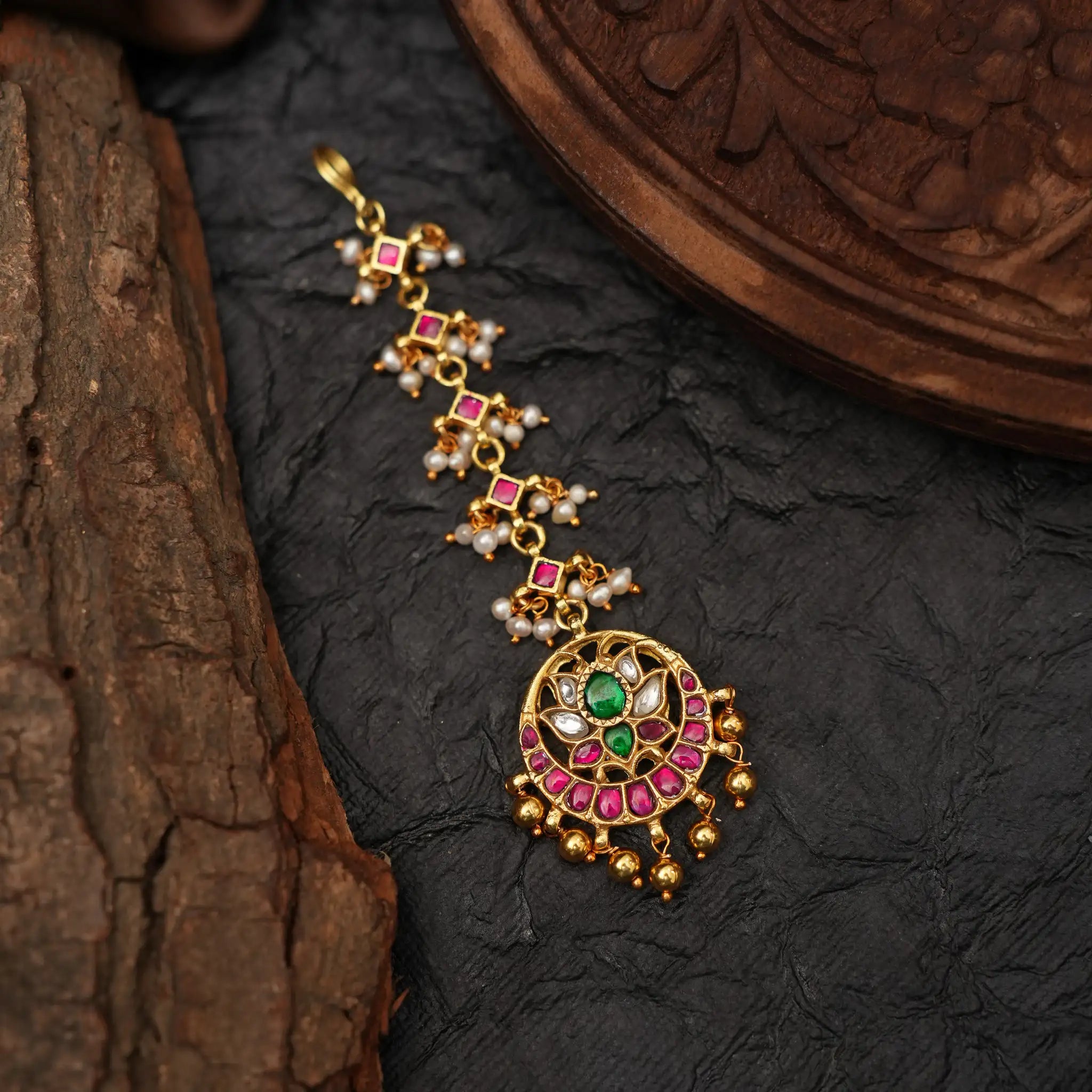 Adhya Silver Tikka - Golden Ball