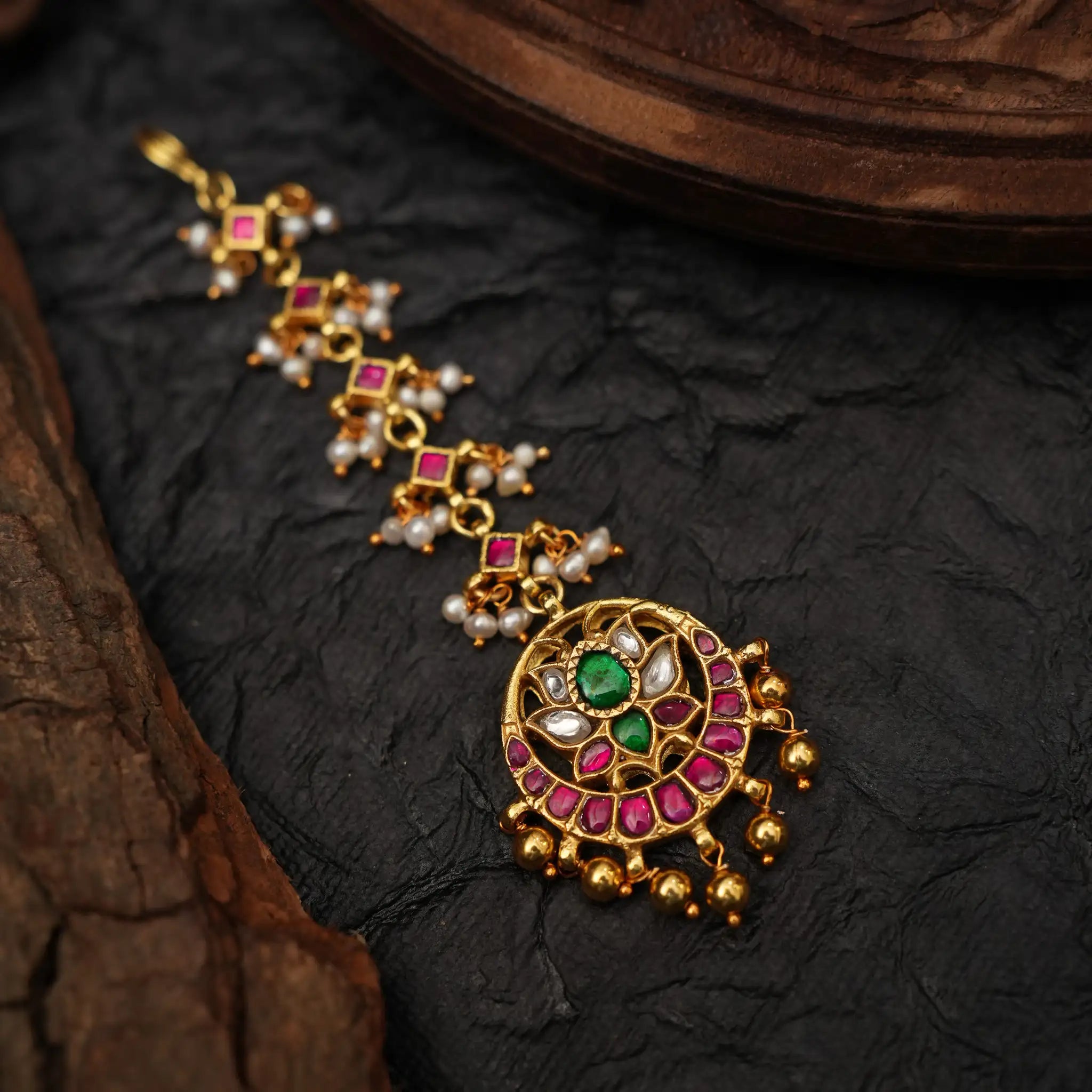 Adhya Silver Tikka - Golden Ball