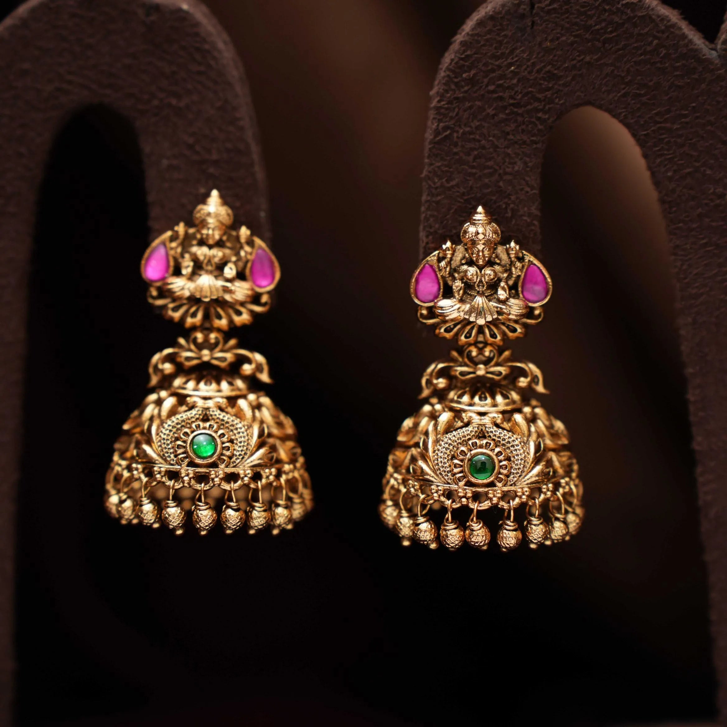 Adiv Antique Jhumka Earrings
