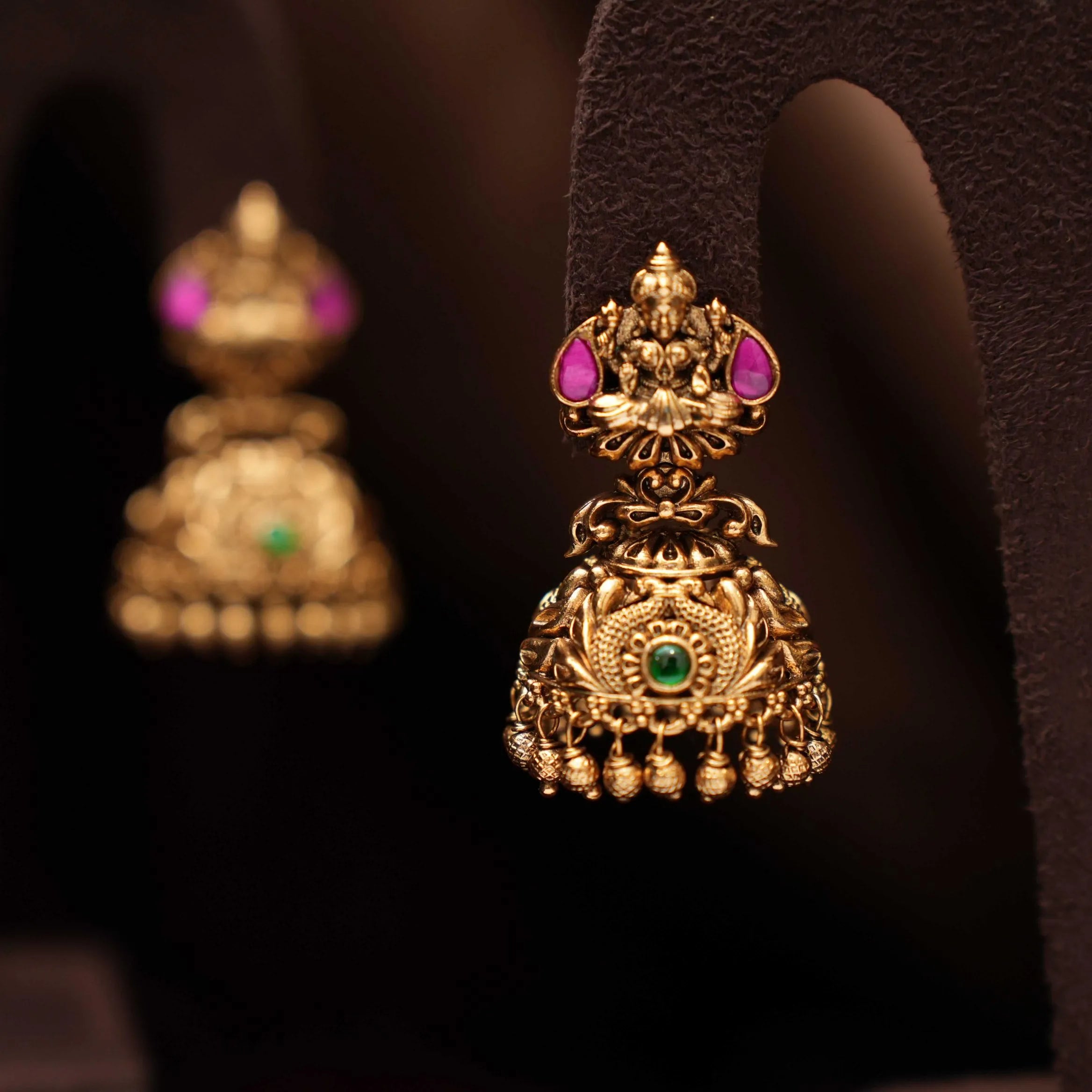 Adiv Antique Jhumka Earrings
