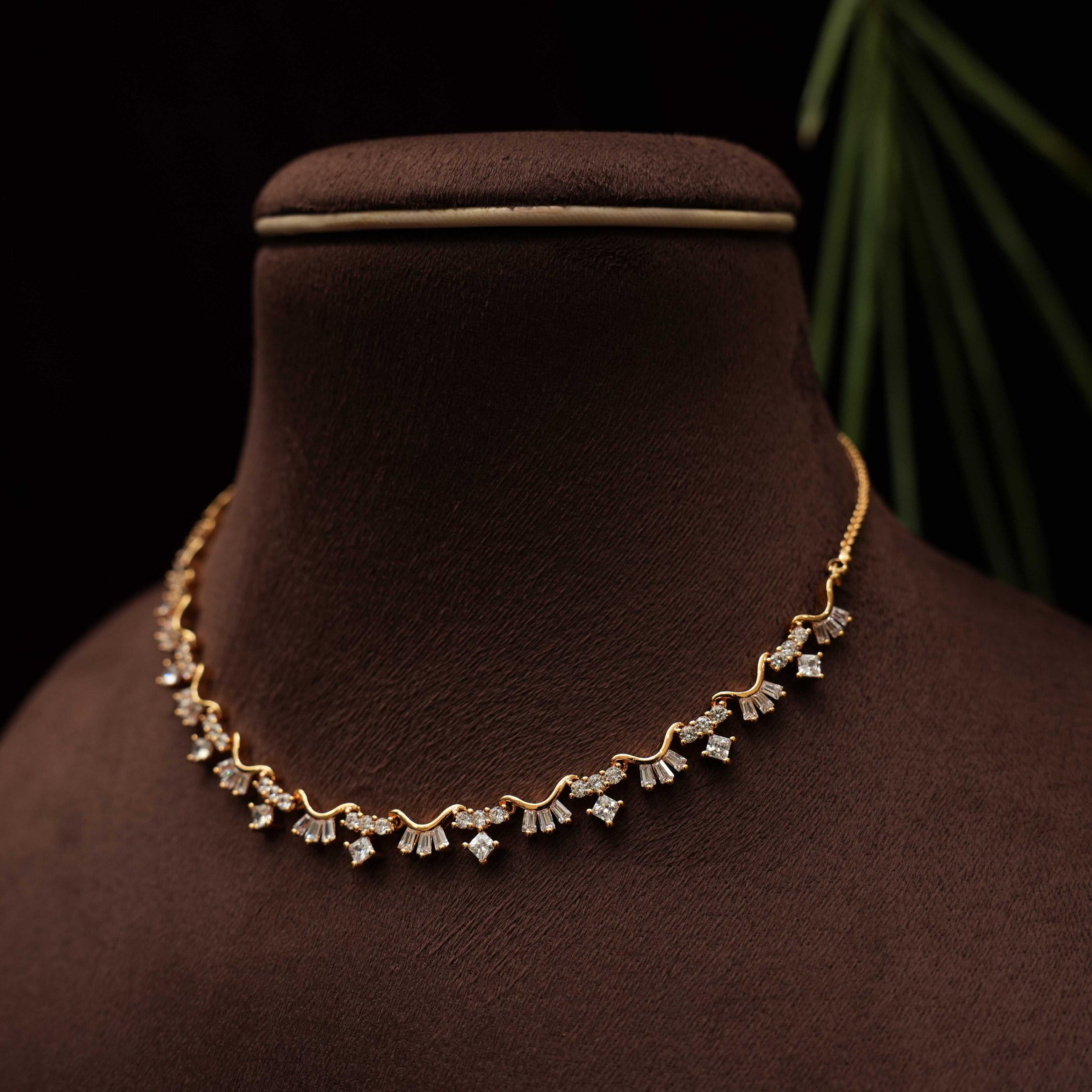 Aira White Stone Necklace