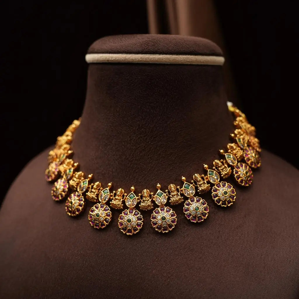 Aishani Antique Necklace - Short
