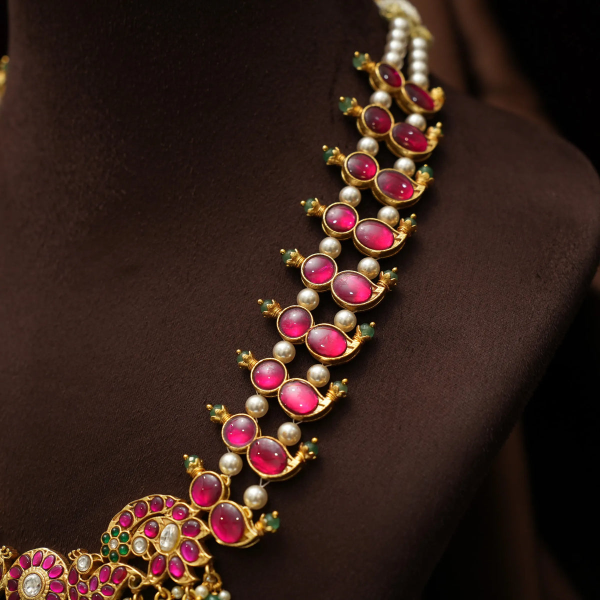 Akshara Polki Necklace