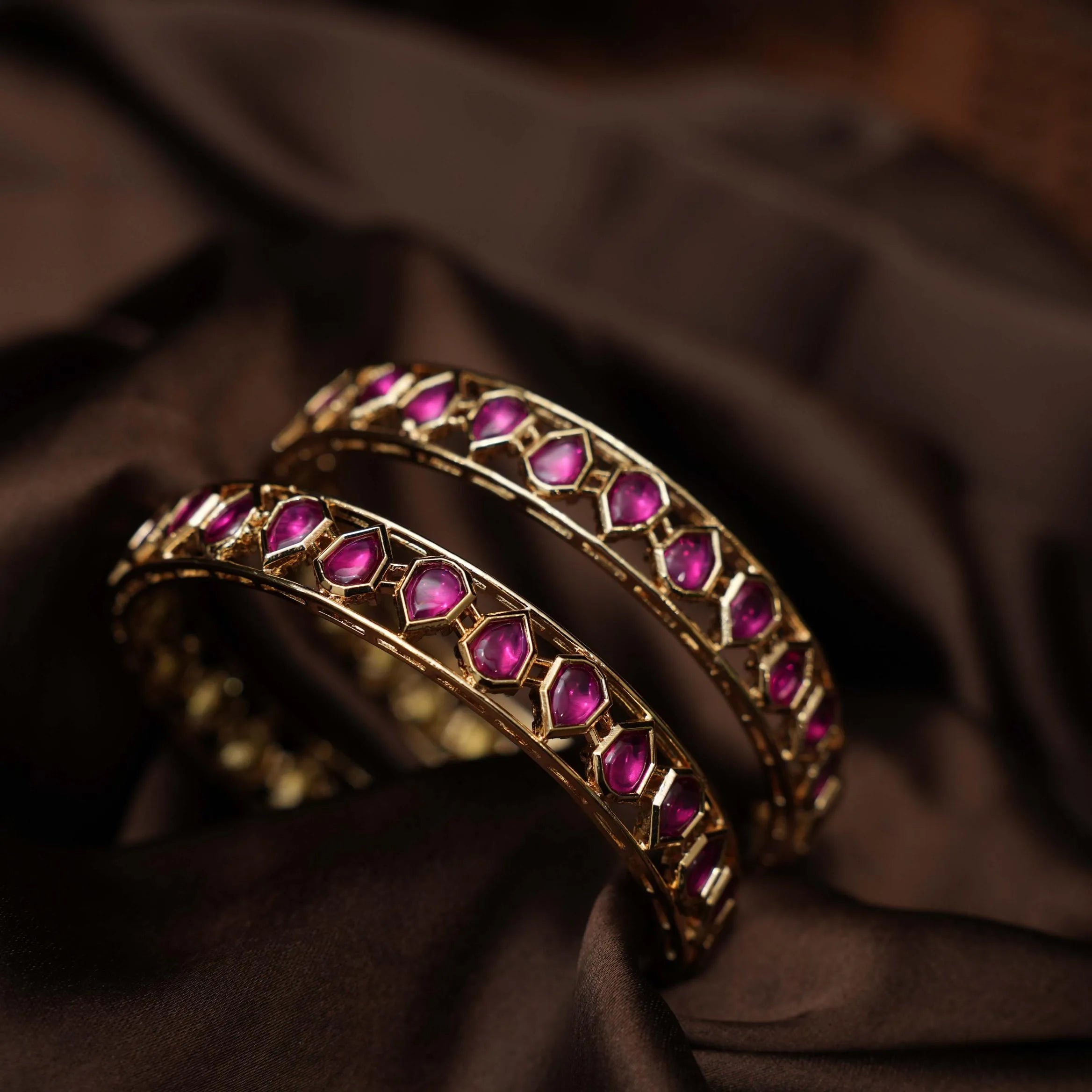 Amal Polki Bangle - Rimli Boutique