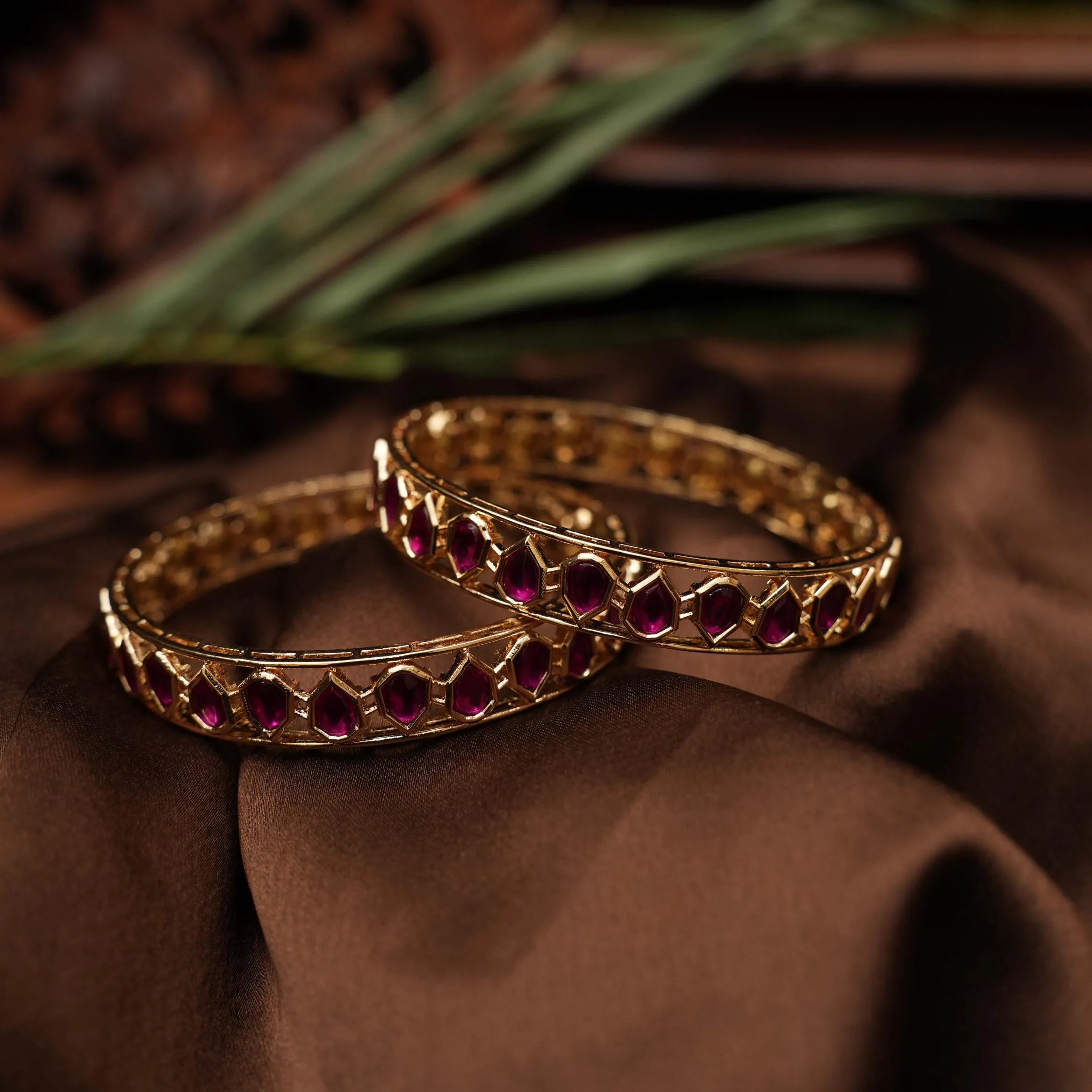 Amal Polki Bangle - Rimli Boutique