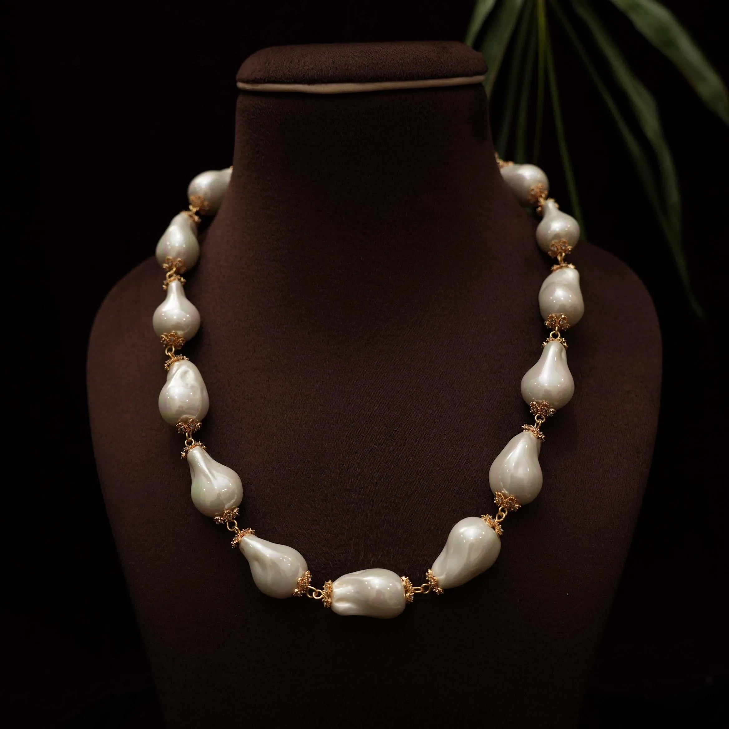 Amira Pearl Necklace - Rimli Boutique