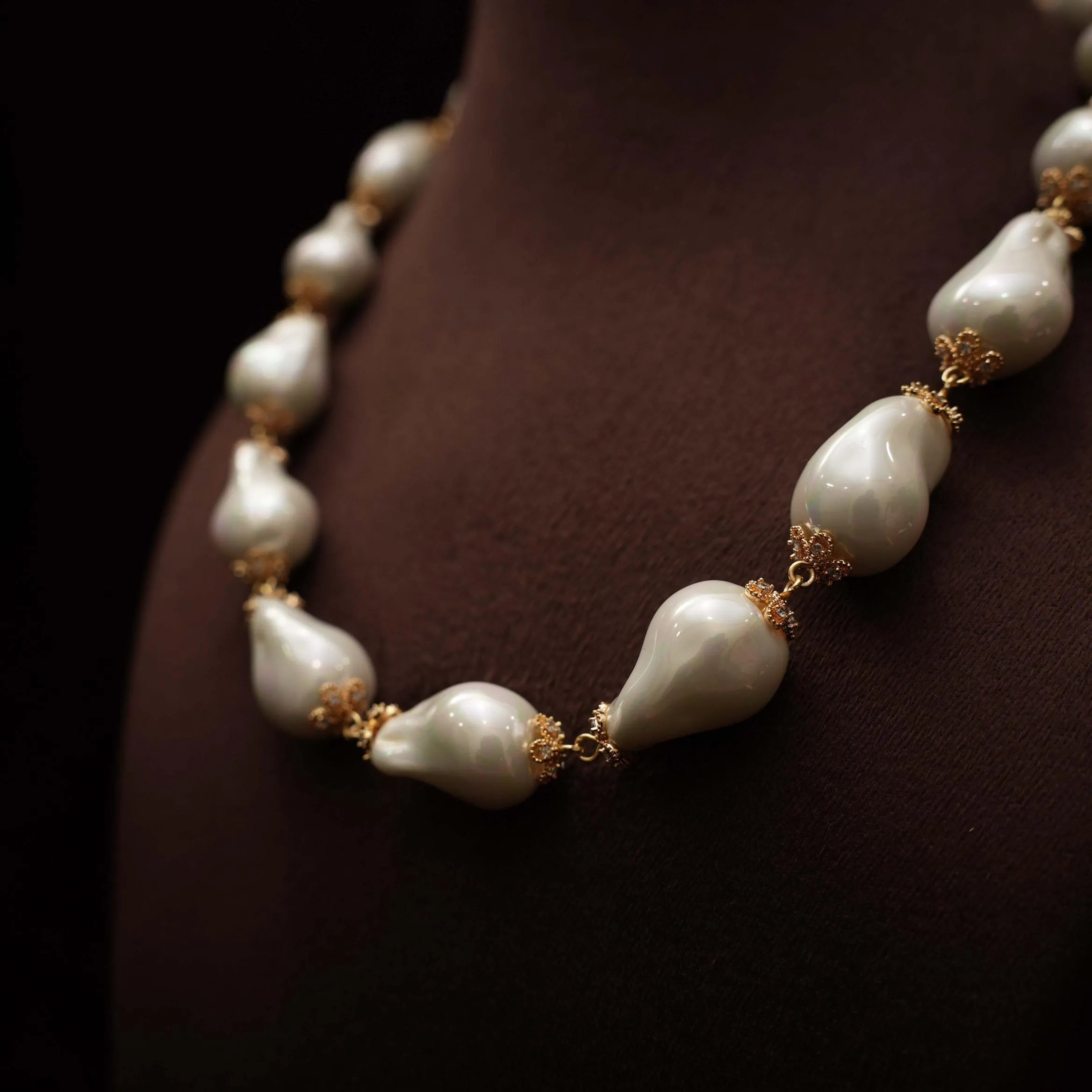 Amira Pearl Necklace - Rimli Boutique