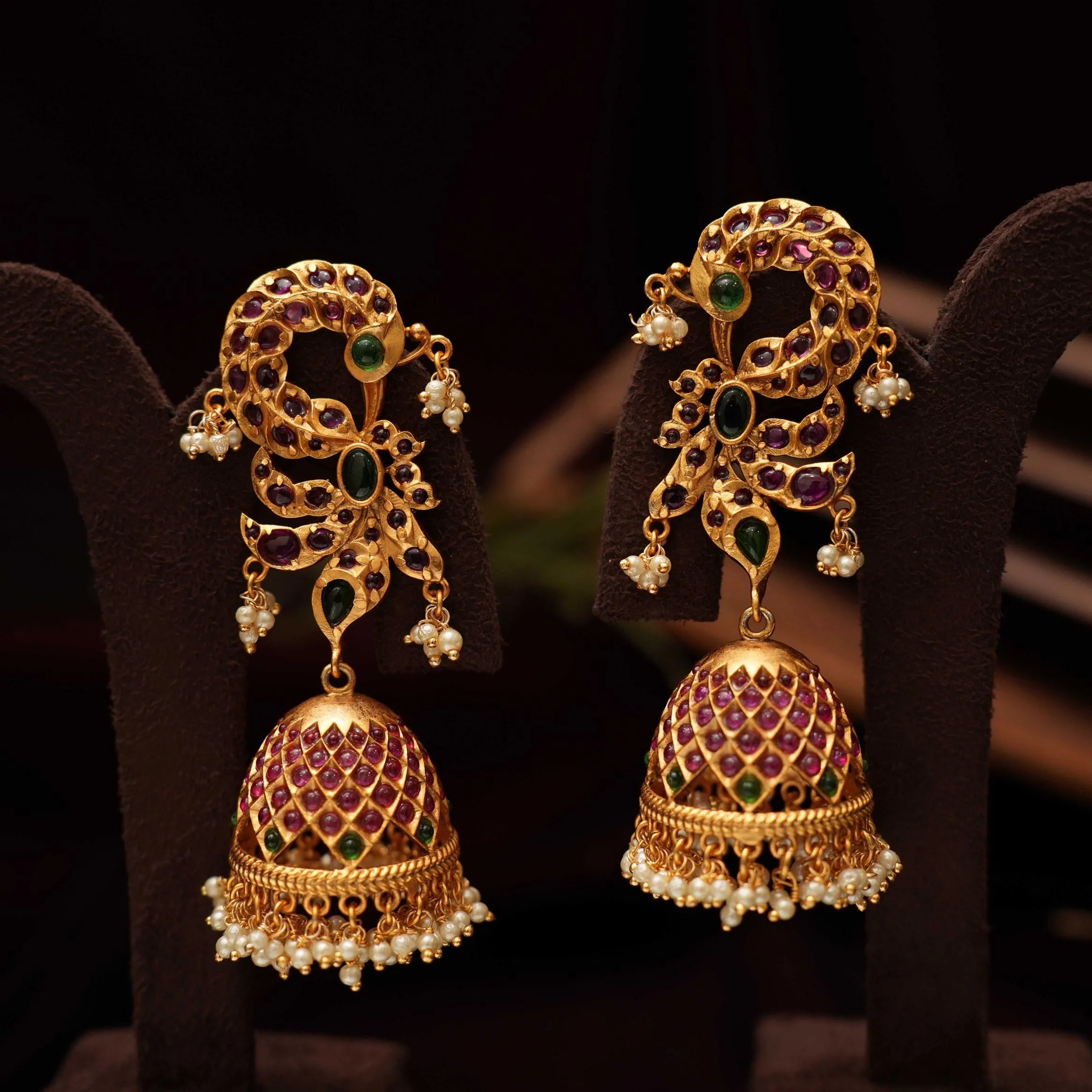 Ana Antique Jhumka Earrings - Rimli Boutique