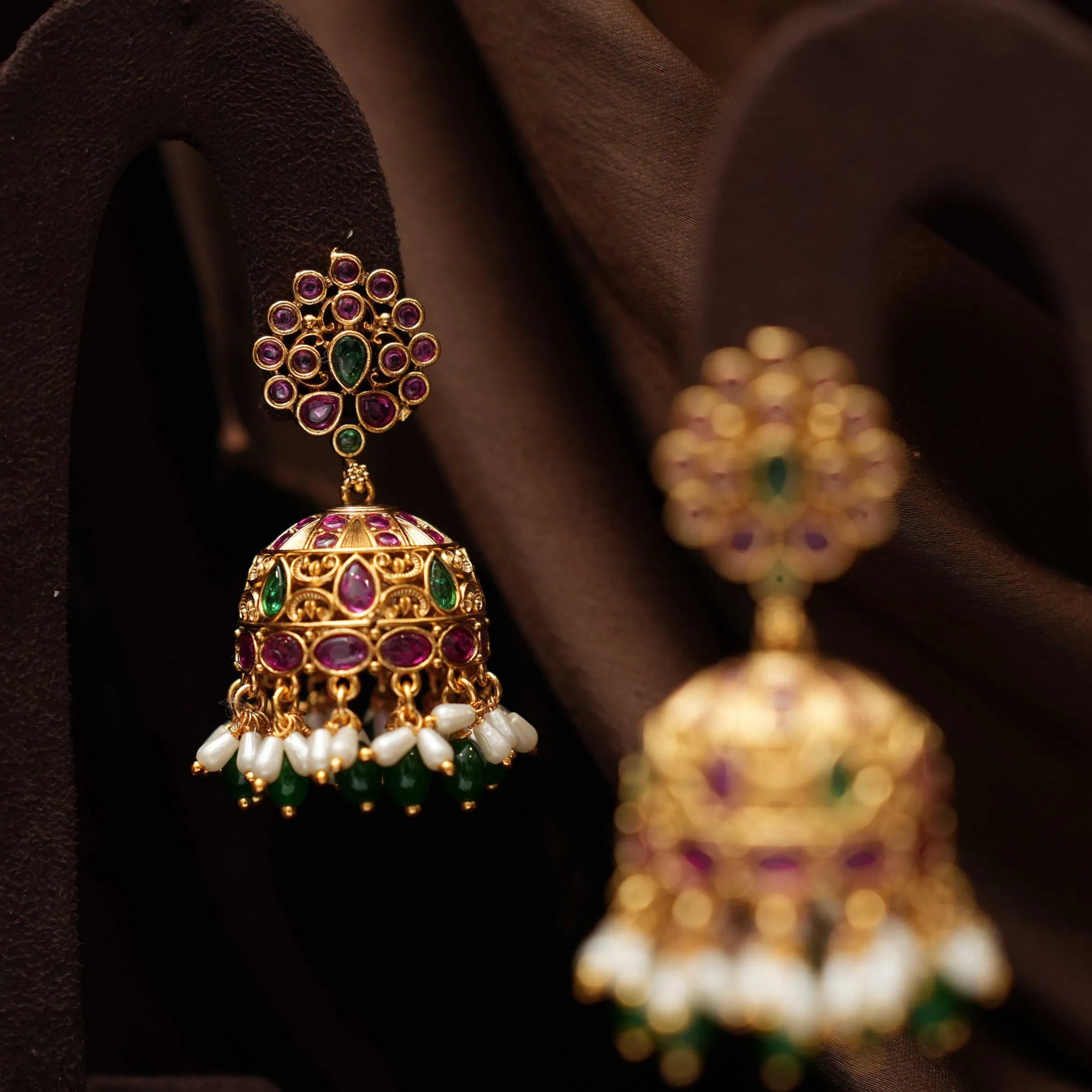 Anaya Jhumka Earrings