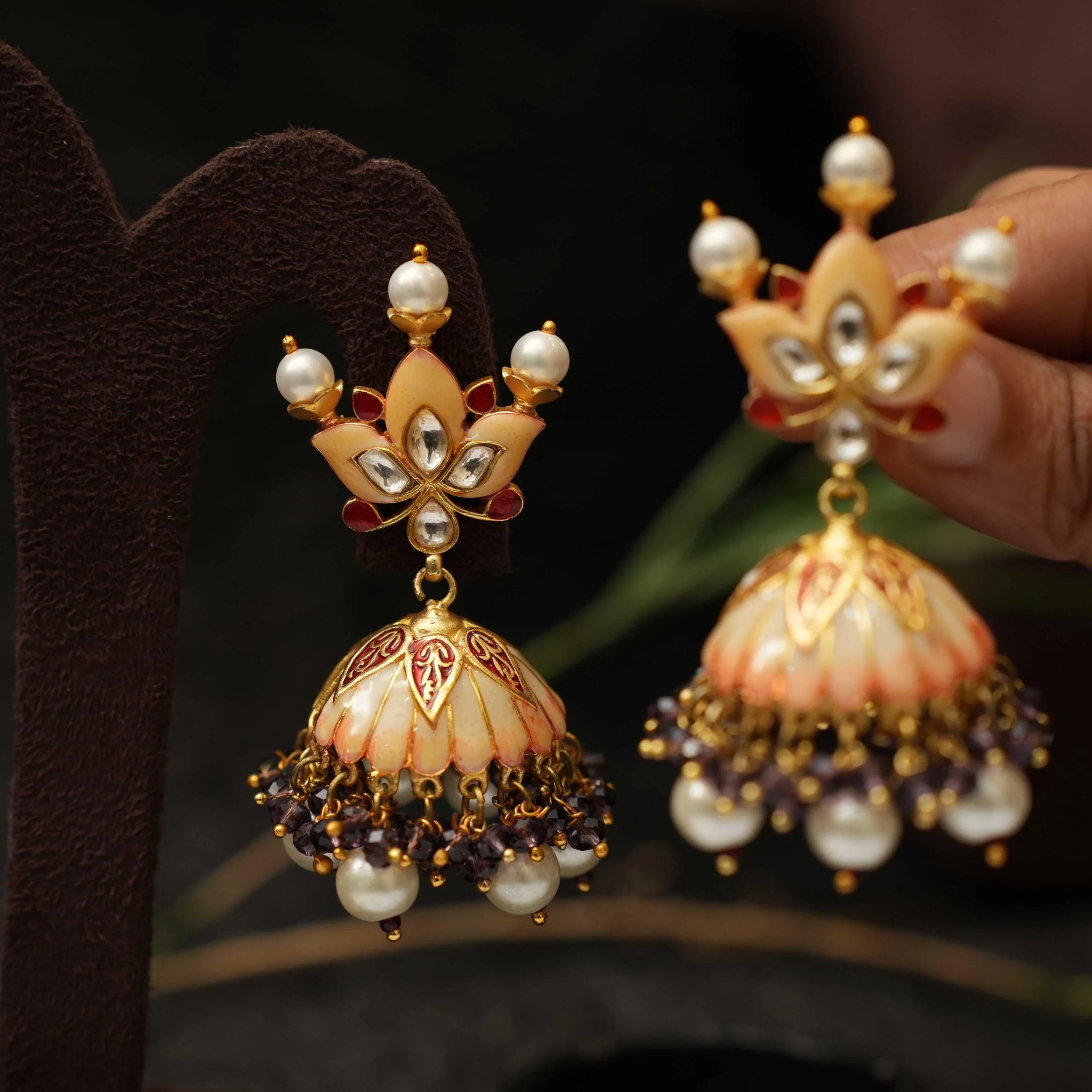 Anaya Jhumka Earrings