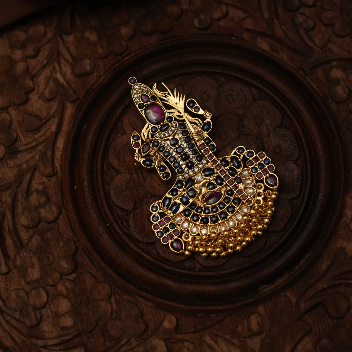 Angayarkannammai Antique Pendant