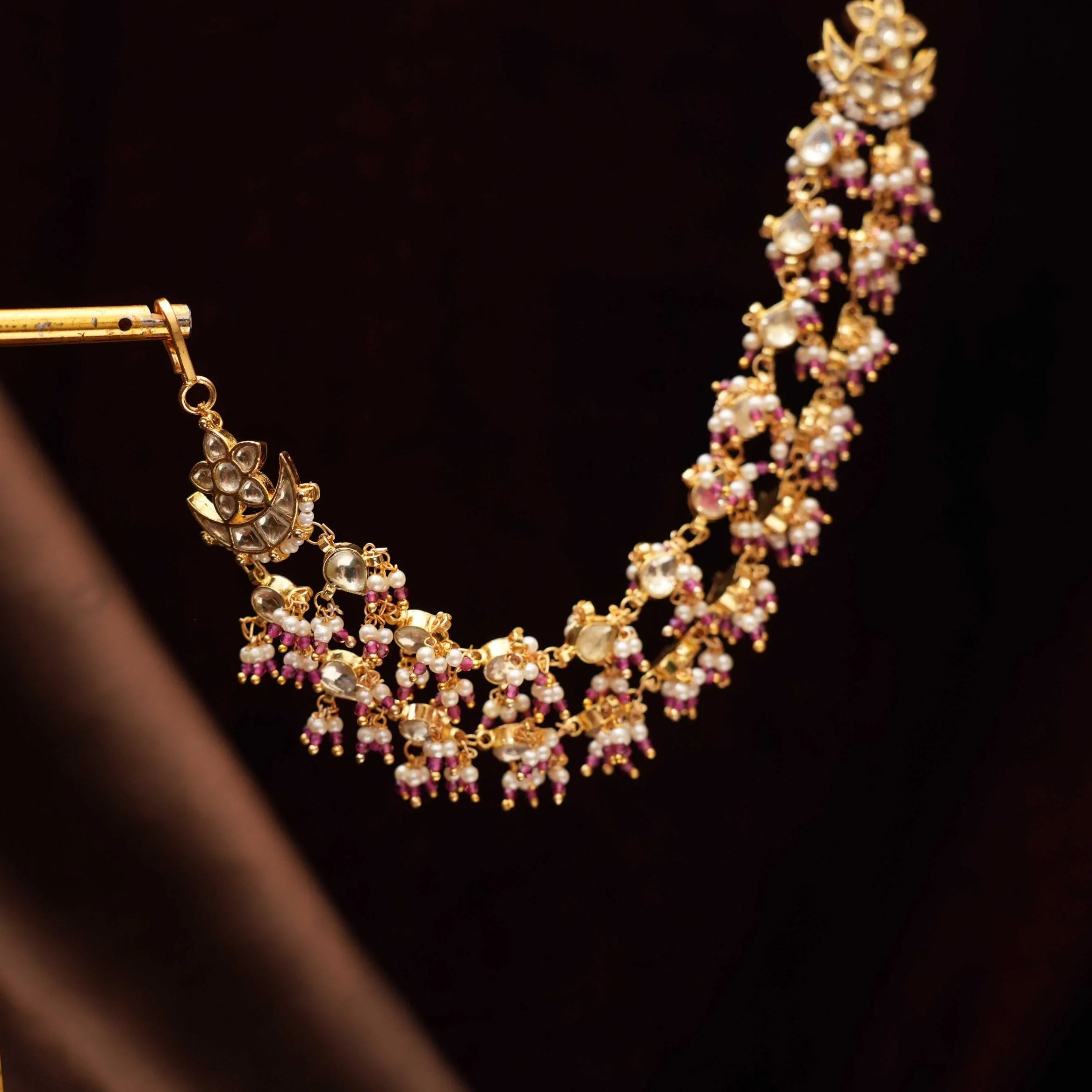 Anika Polki Ear Chain