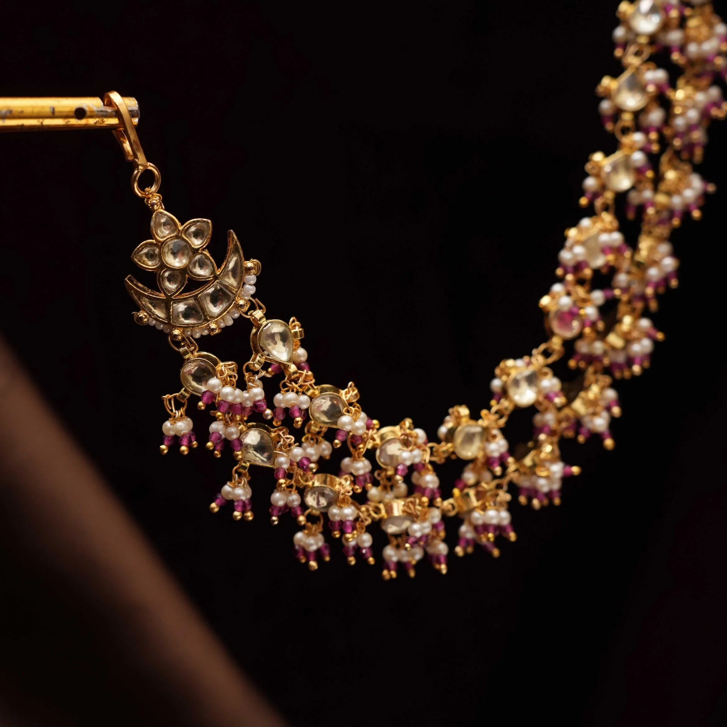 Anika Polki Ear Chain