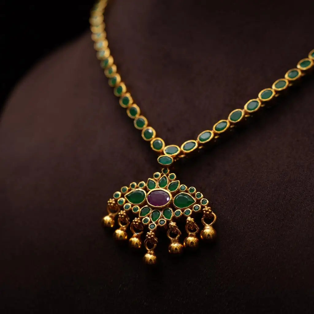 Anisha Silver Reversible Necklace