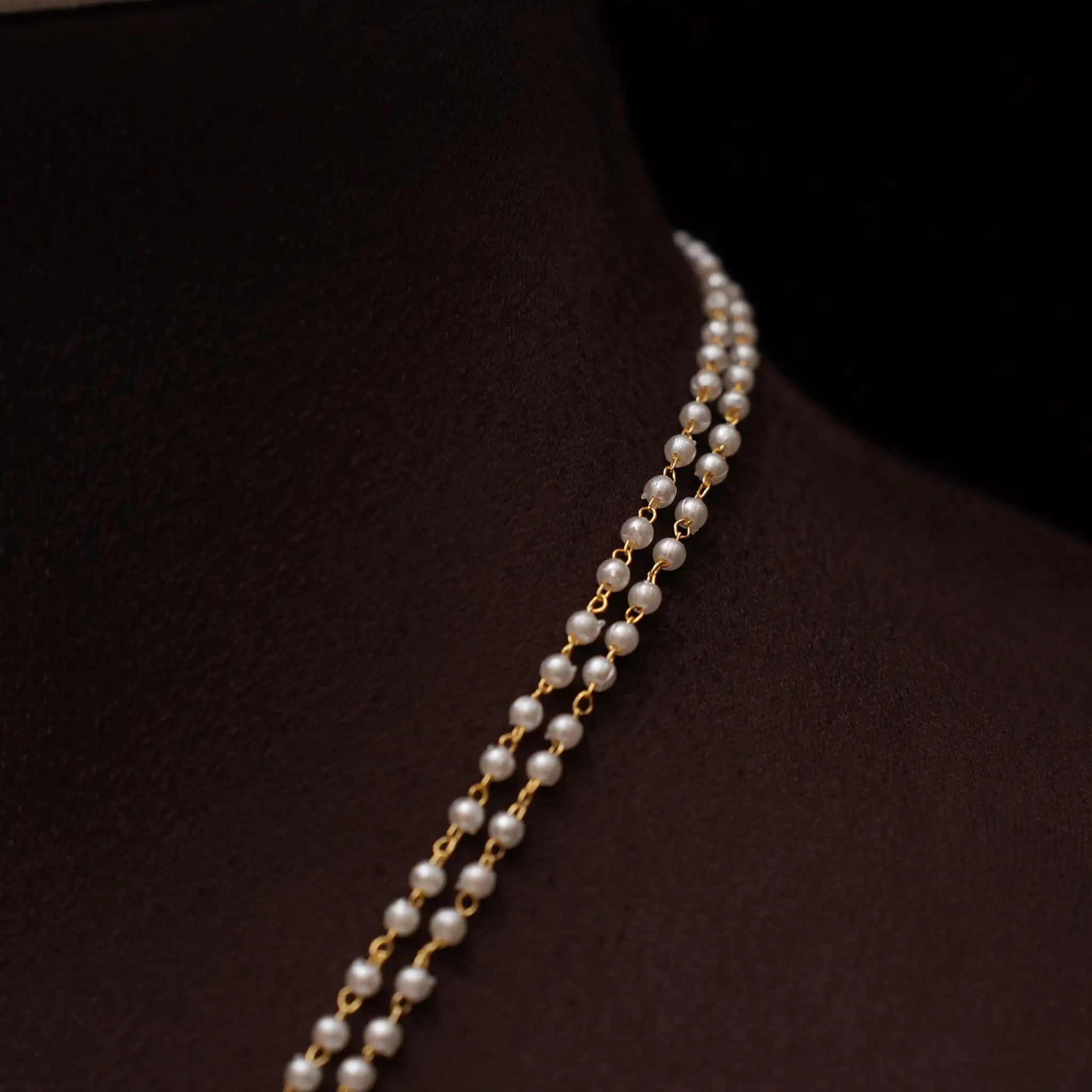Anitha Pearl Polki Necklace