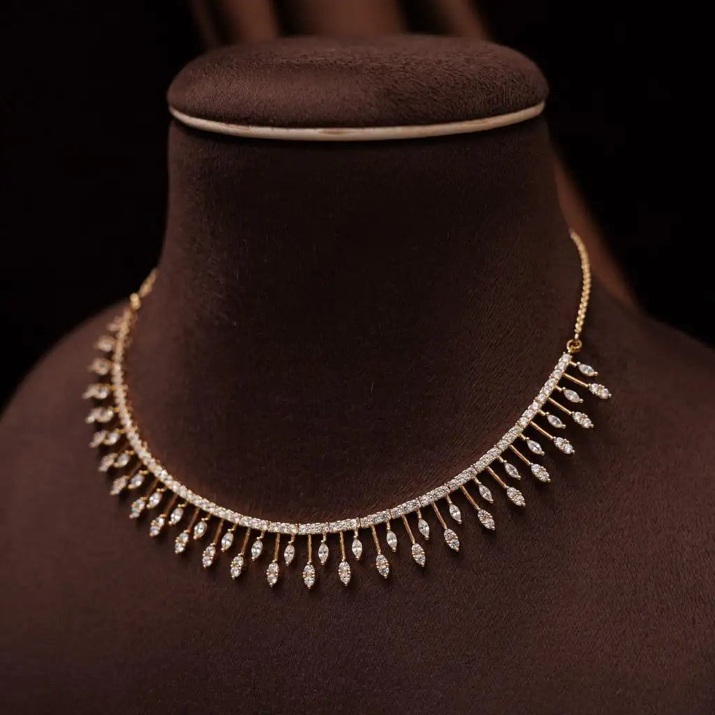 Anjushri Zircon Necklace